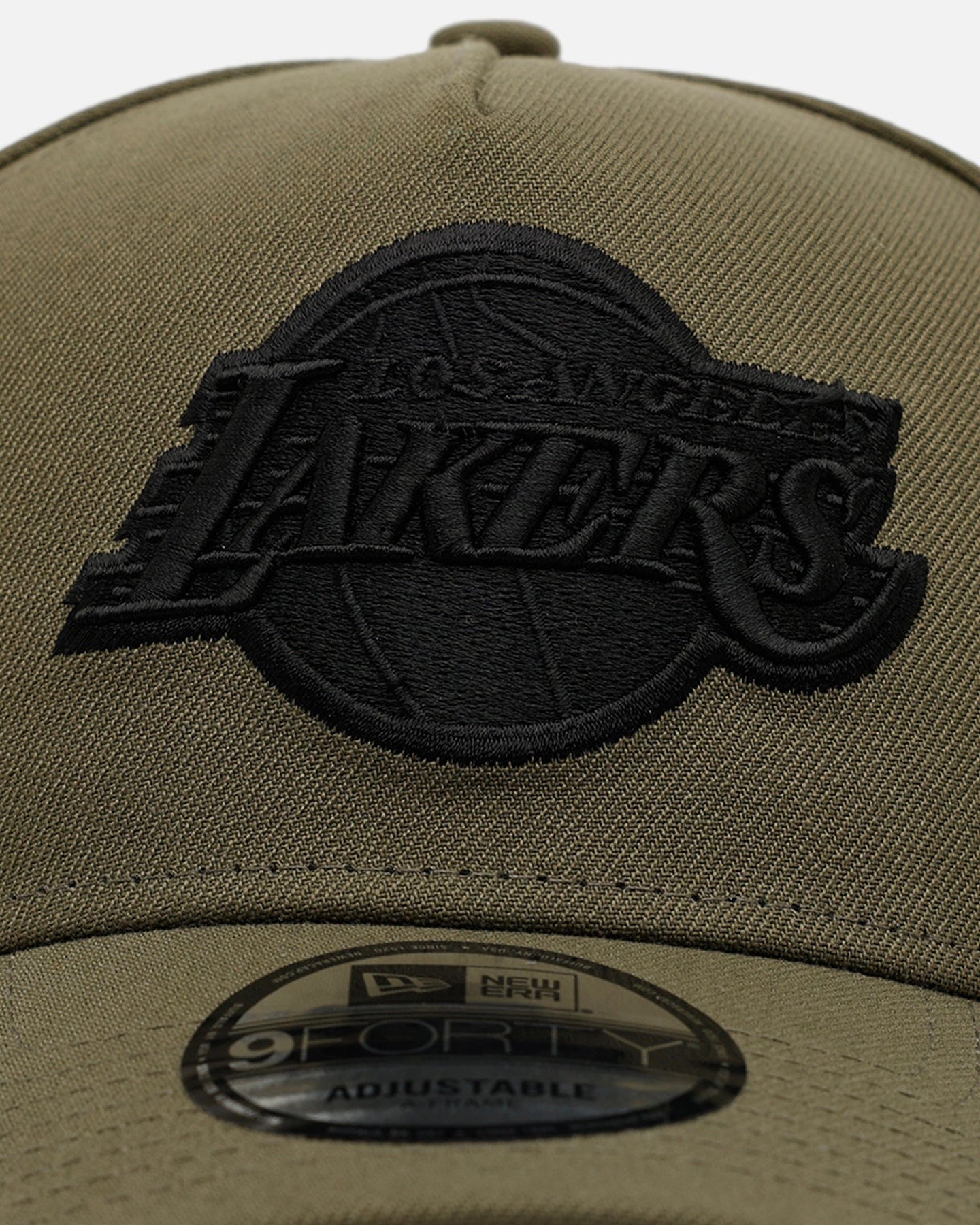 New Era Los Angeles Lakers Easy Olive 9FORTY A - Frame Snapback Olive