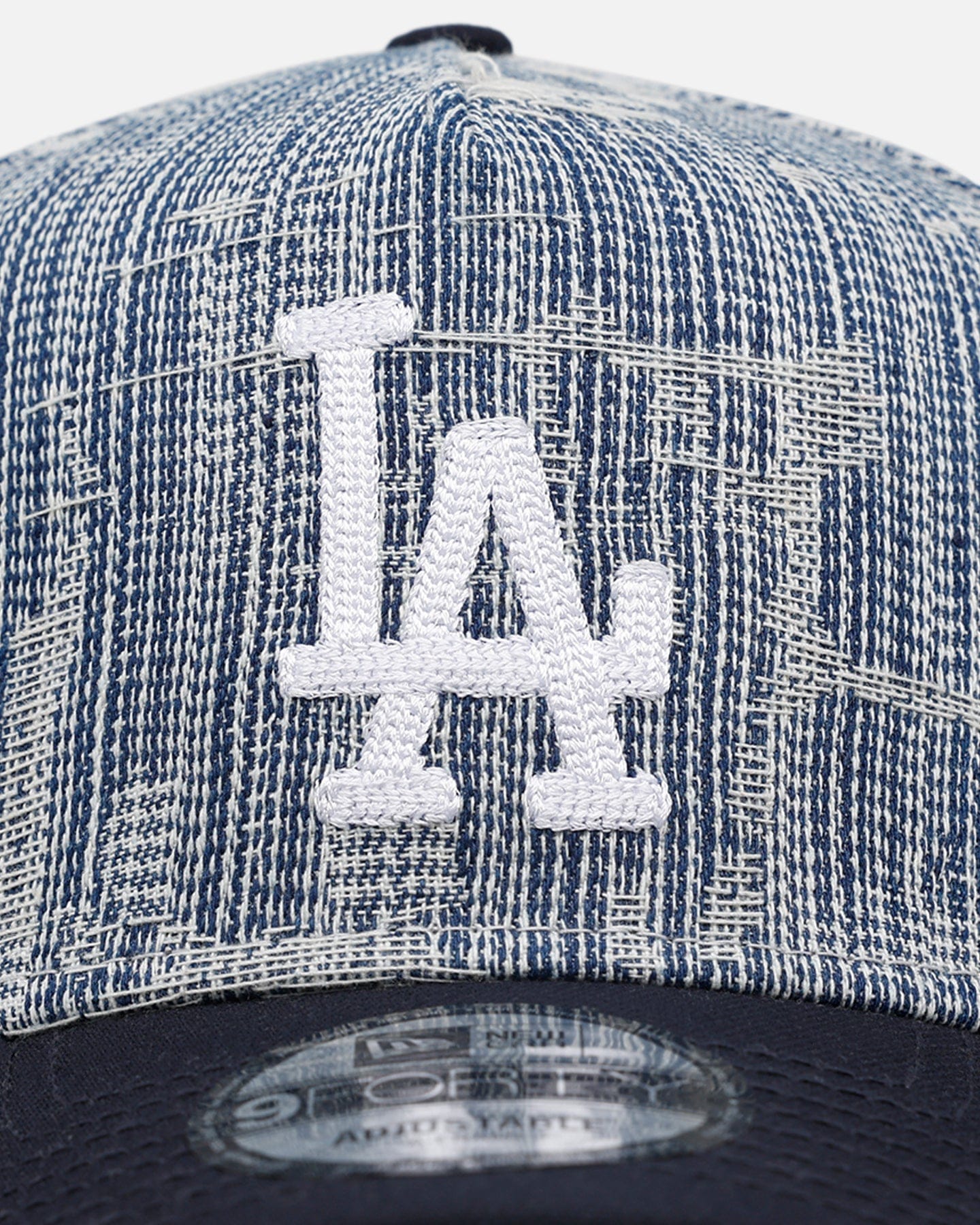 New Era Los Angeles Dodgers Two Tone Denim 9FORTY A - Frame Snapback Denim