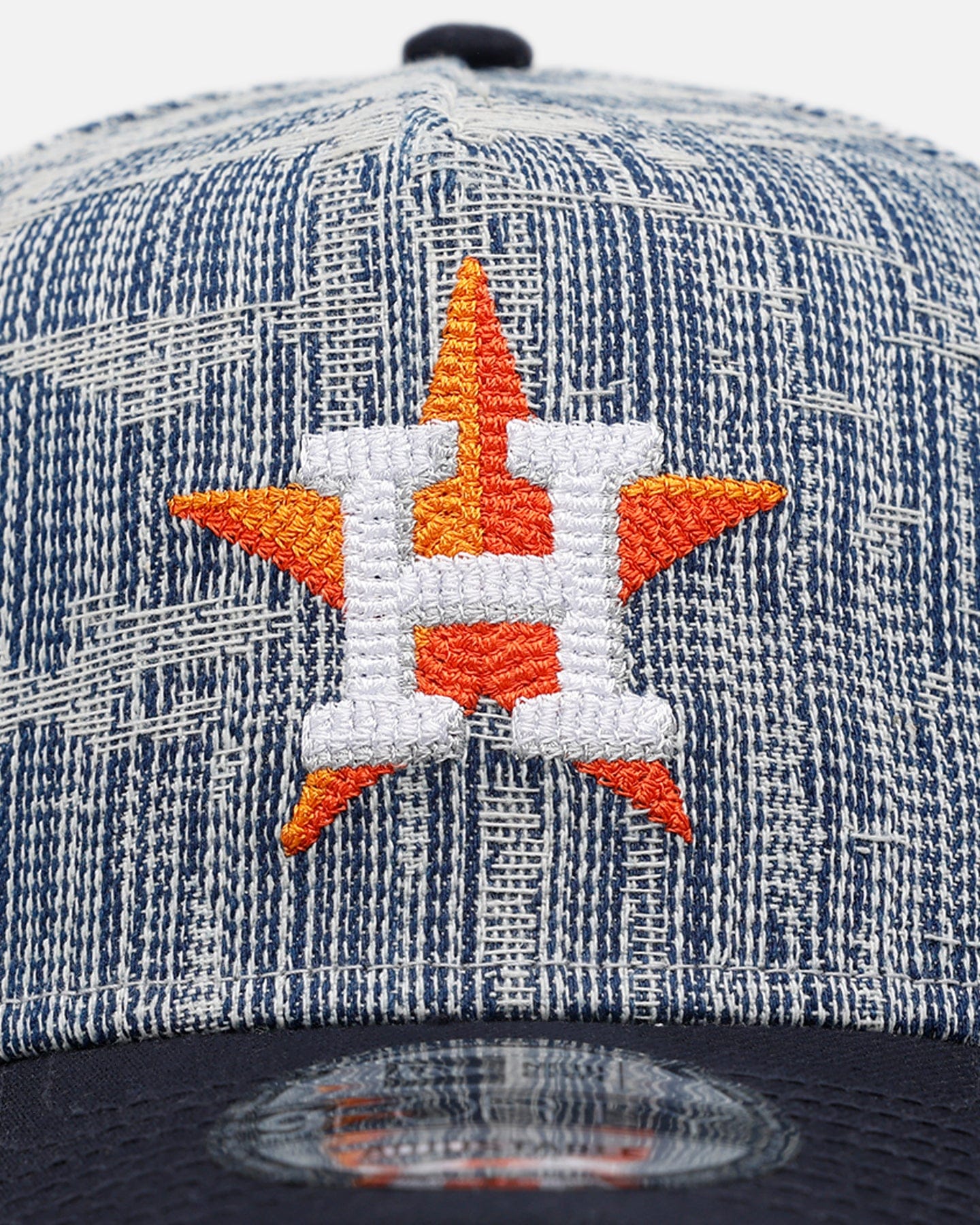 New Era Houston Astros Two Tone Denim 9FORTY A - Frame Snapback Denim