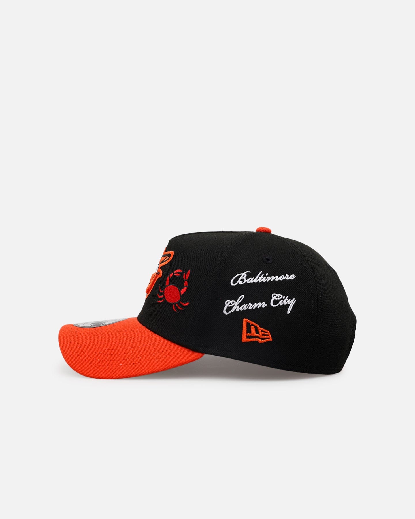 New Era Baltimore Orioles City Icons 9FORTY A - Frame Snapback Black/Orange
