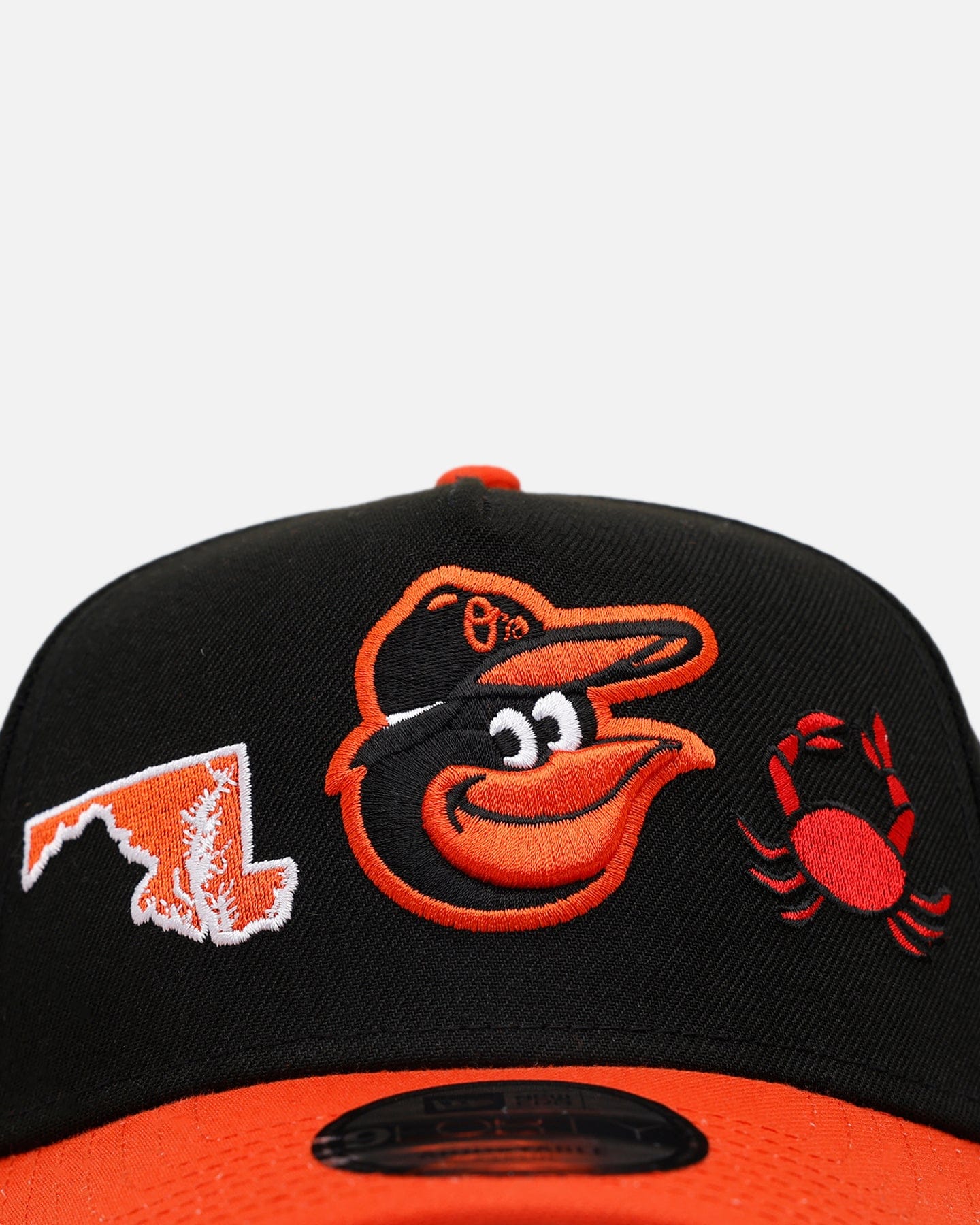 New Era Baltimore Orioles City Icons 9FORTY A - Frame Snapback Black/Orange