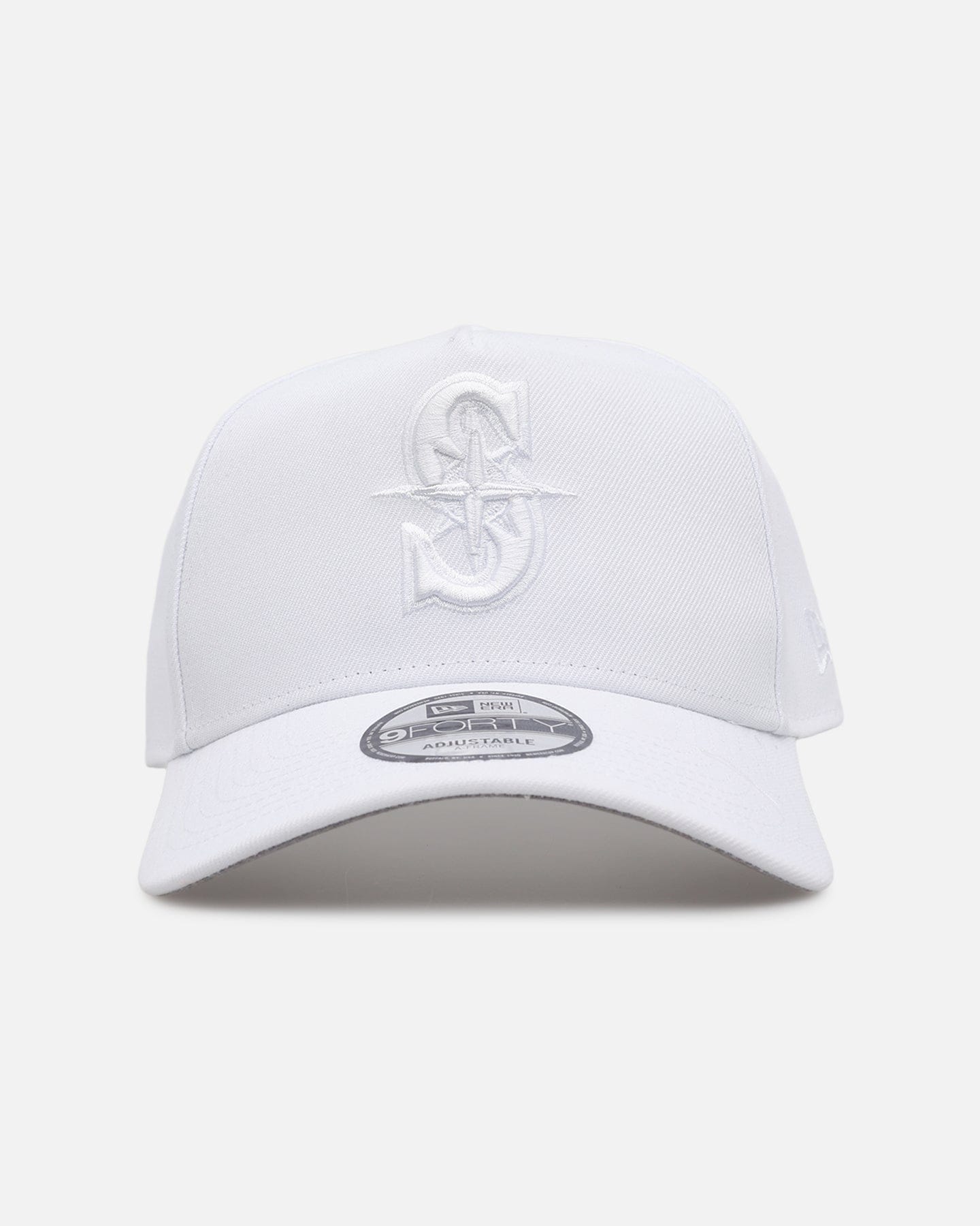 New Era Seattle Mariners Easy White 9FORTY A - Frame Snapback White/White
