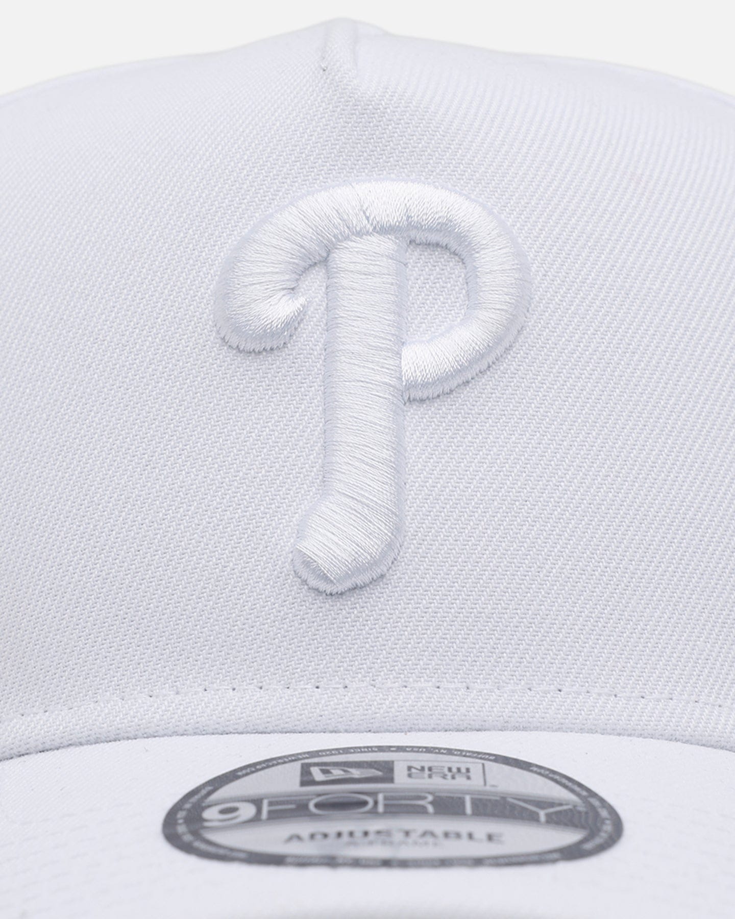 New Era Philadelphia Phillies Easy White 9FORTY A - Frame Snapback White/White
