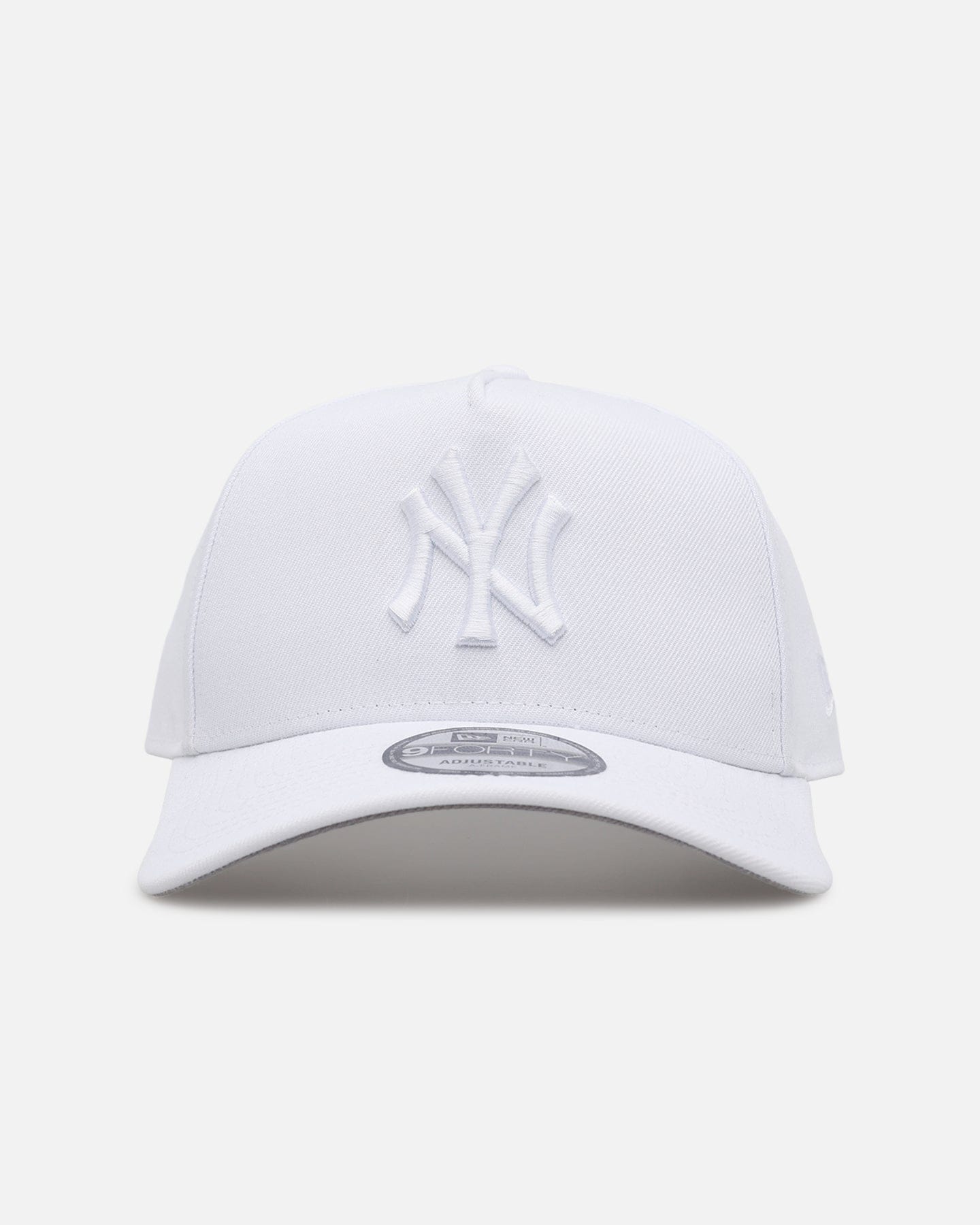 New Era New York Yankees Easy White 9FORTY A - Frame Snapback White/White