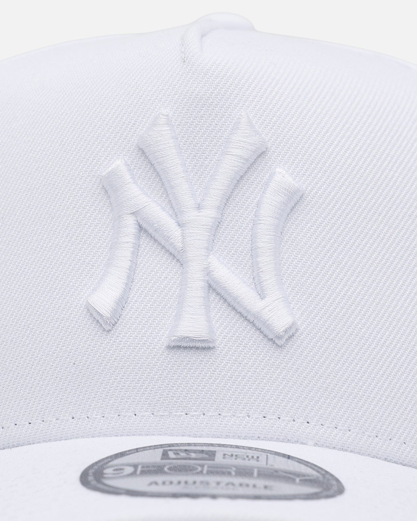 New Era New York Yankees Easy White 9FORTY A - Frame Snapback White/White