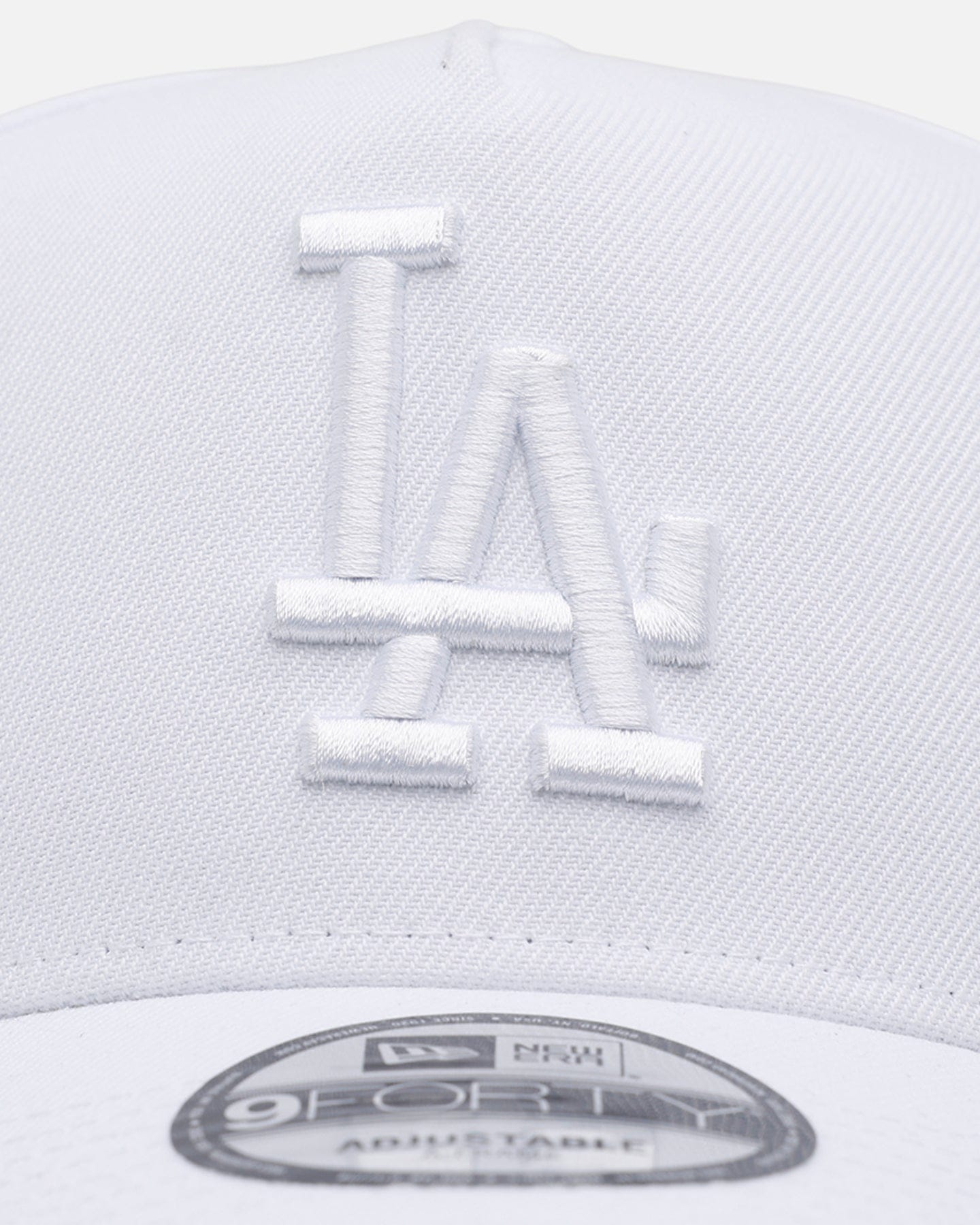 New Era Los Angeles Dodgers Easy White 9FORTY A - Frame Snapback White/White
