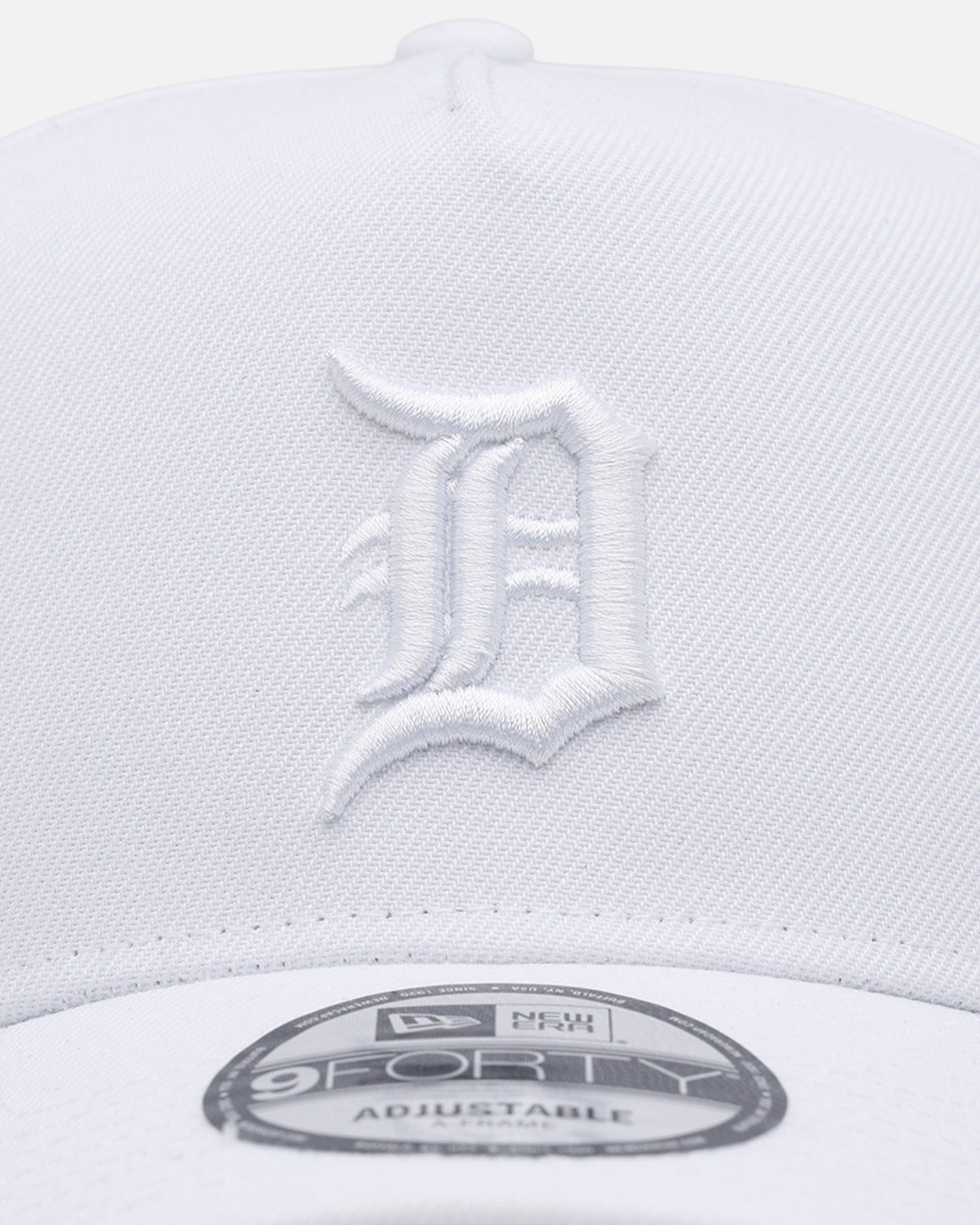 New Era Detroit Tigers Easy White 9FORTY A - Frame Snapback White/White