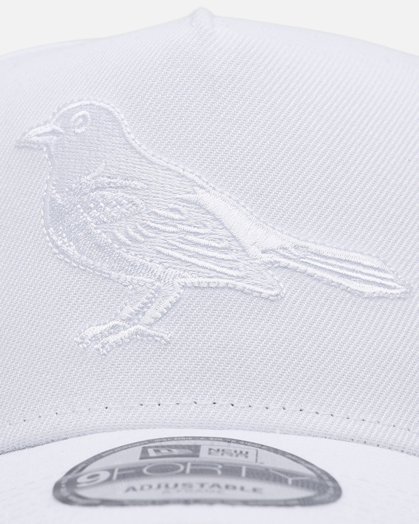 New Era Baltimore Orioles Easy White 9FORTY A - Frame Snapback White/White