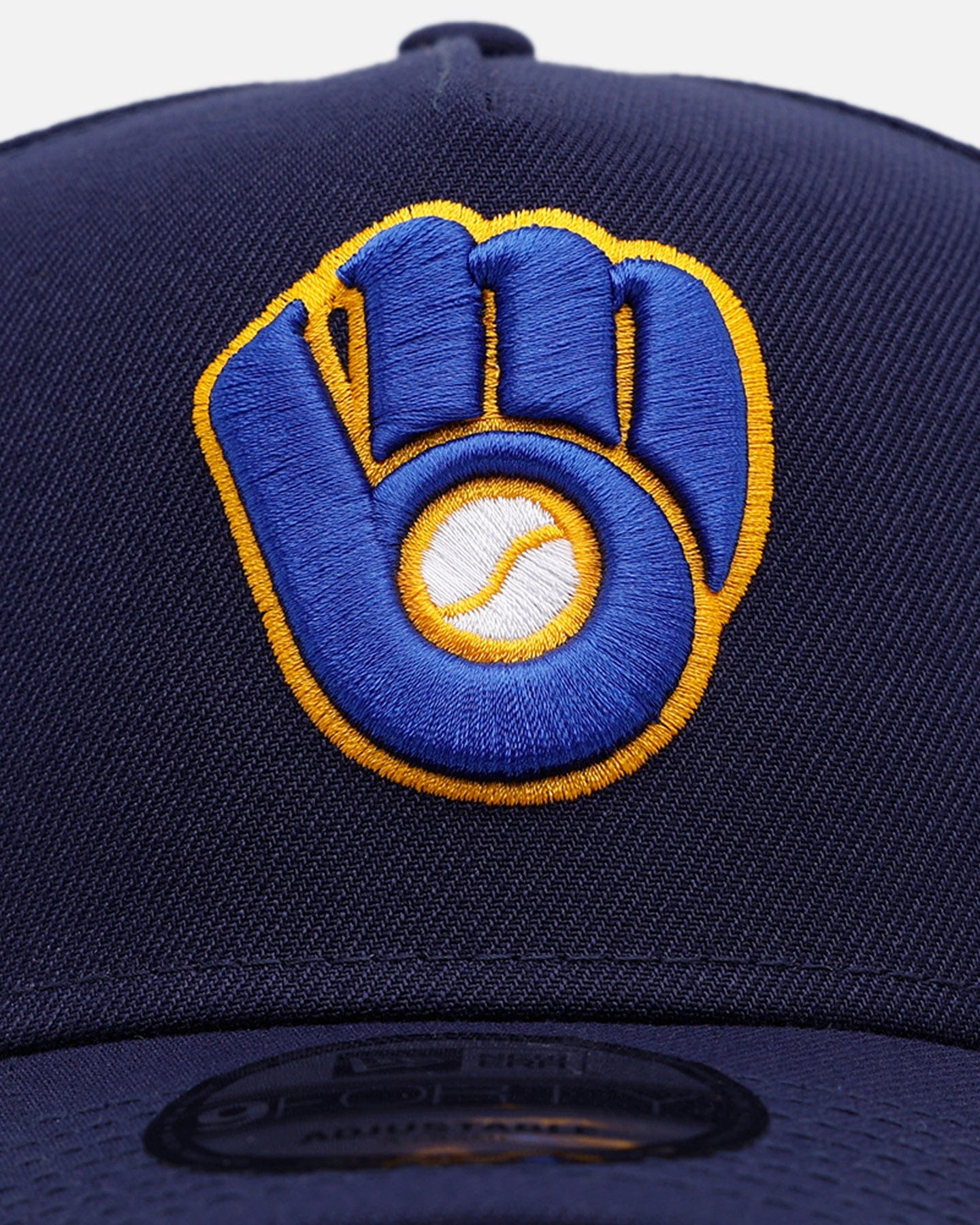 New Era Milwaukee Brewers On Field 9FORTY A - Frame Snapback Official Team Color