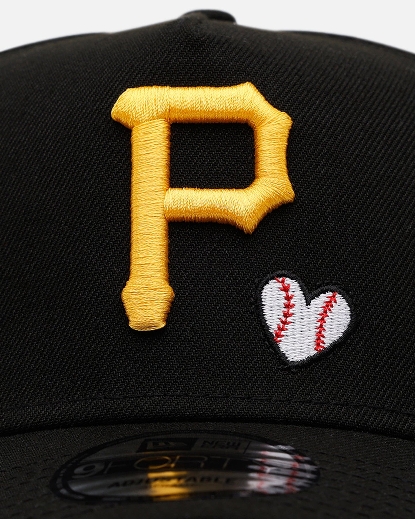 New Era Pittsburgh Pirates Baseball Hearts 9FORTY A - Frame Snapback Official Team Color