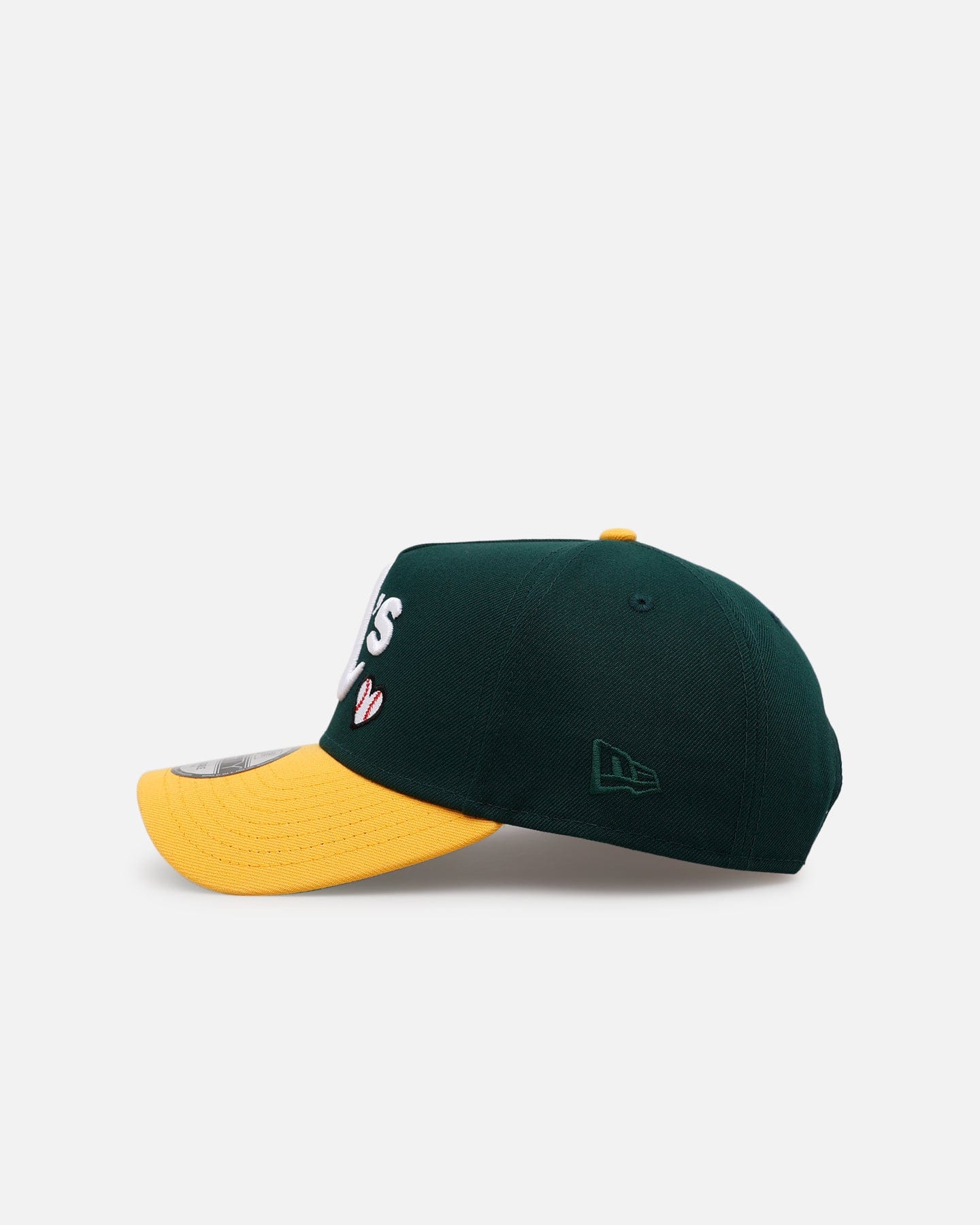 New Era Oakland Athletics Baseball Hearts 9FORTY A - Frame Snapback Official Team Color