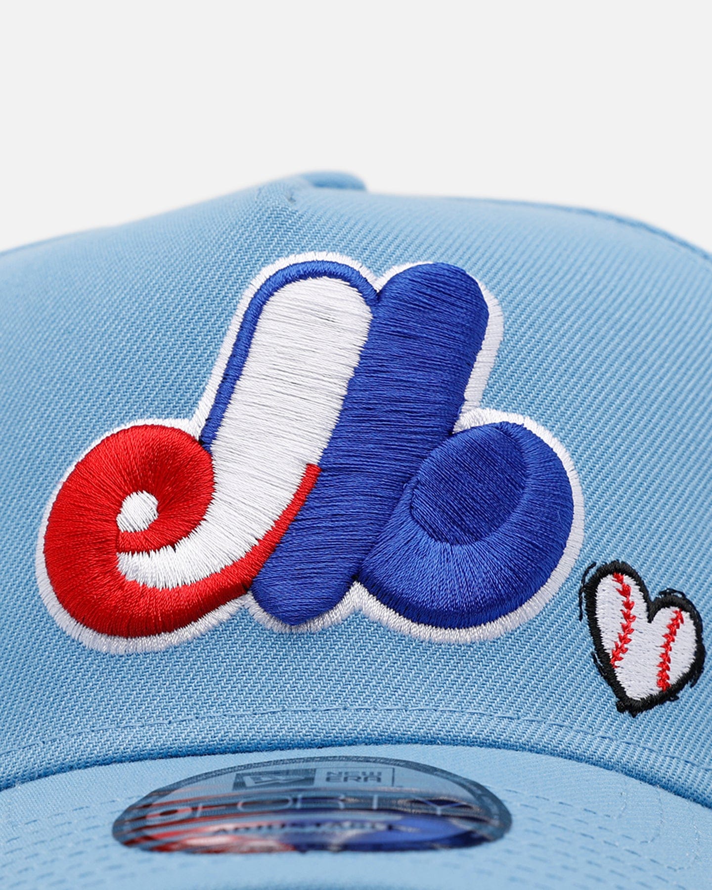 New Era Montreal Expos Baseball Hearts 9FORTY A - Frame Snapback Official Team Color
