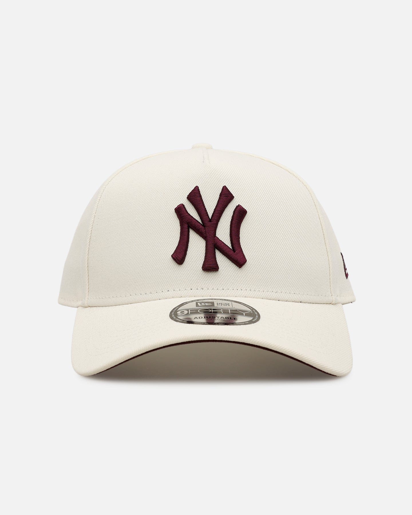 New Era New York Yankees Too Clean 2.0 9FORTY A - Frame Snapback Chrome/Maroon