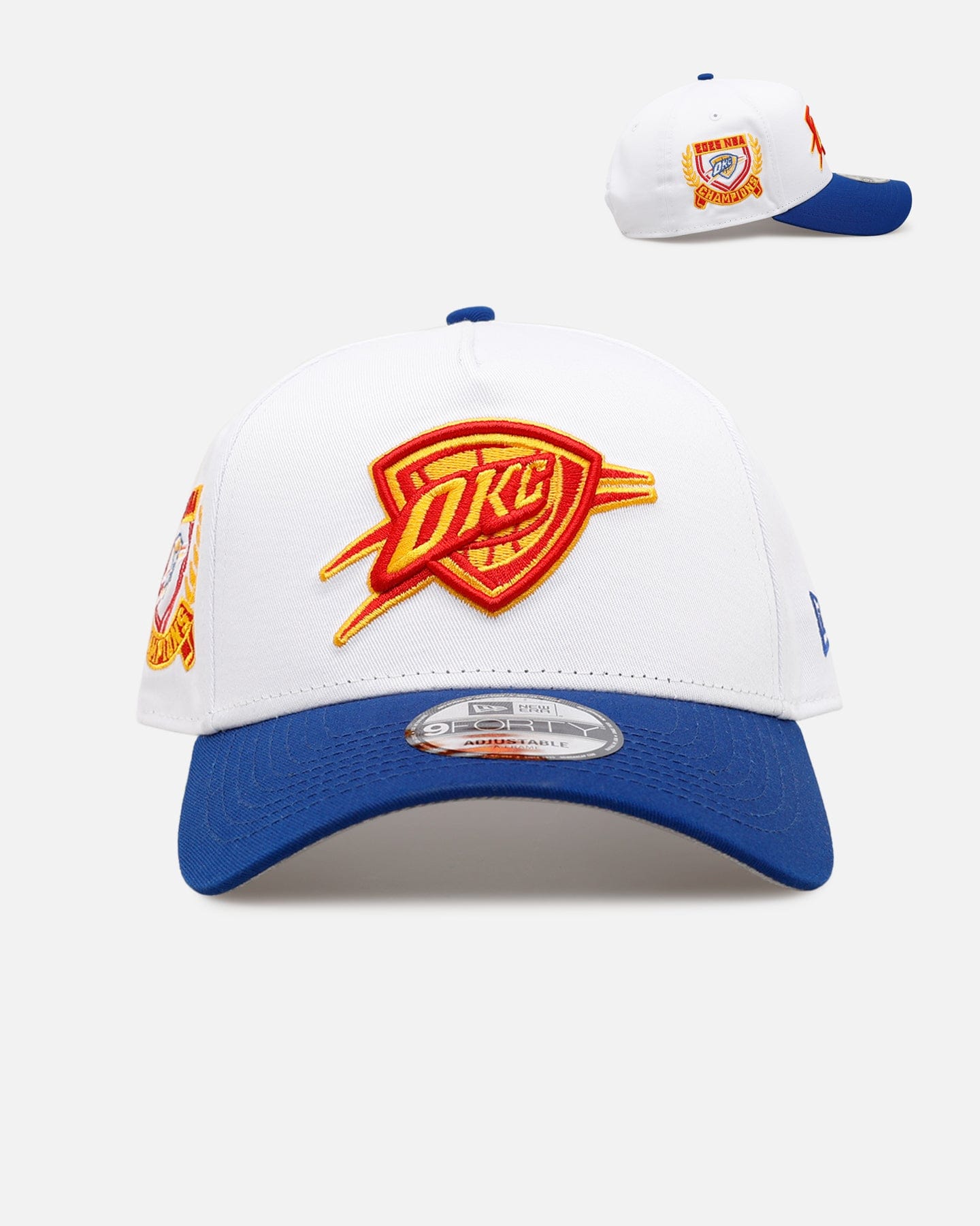 New Era Oklahoma City Thunder Summertime 9FORTY A - Frame Snapback White/Royal