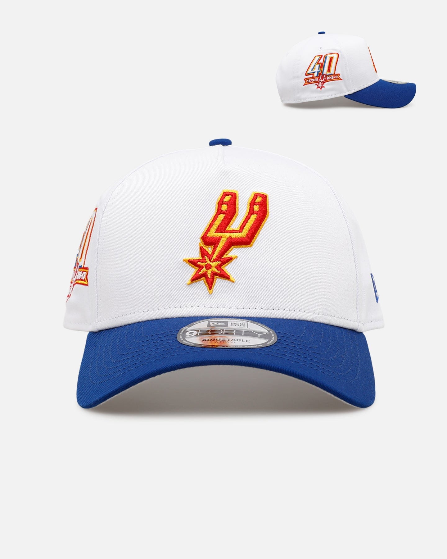 New Era San Antonio Spurs Summertime 9FORTY A - Frame Snapback White/Royal