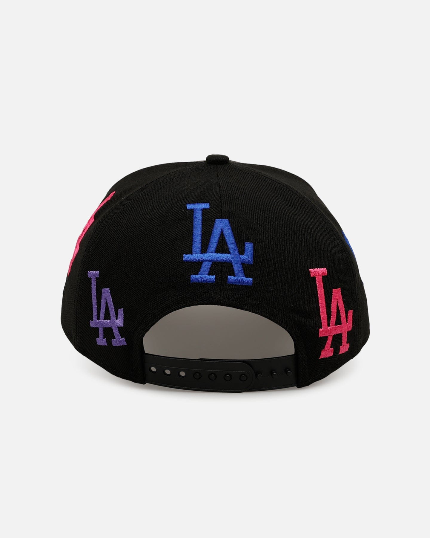 New Era Los Angeles Dodgers Dancing Logos 9FORTY A - Frame Snapback Black