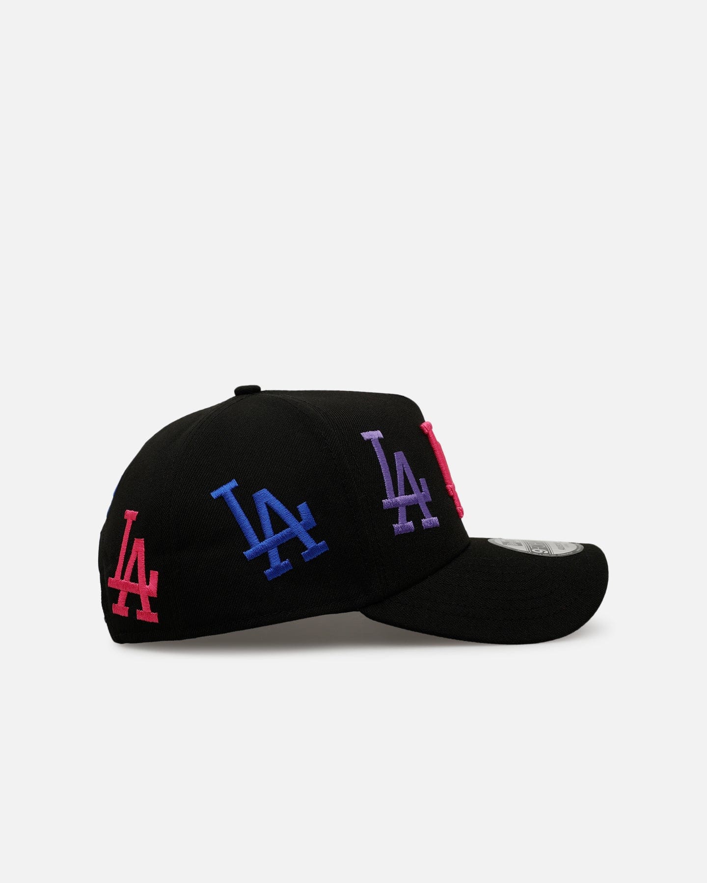 New Era Los Angeles Dodgers Dancing Logos 9FORTY A - Frame Snapback Black