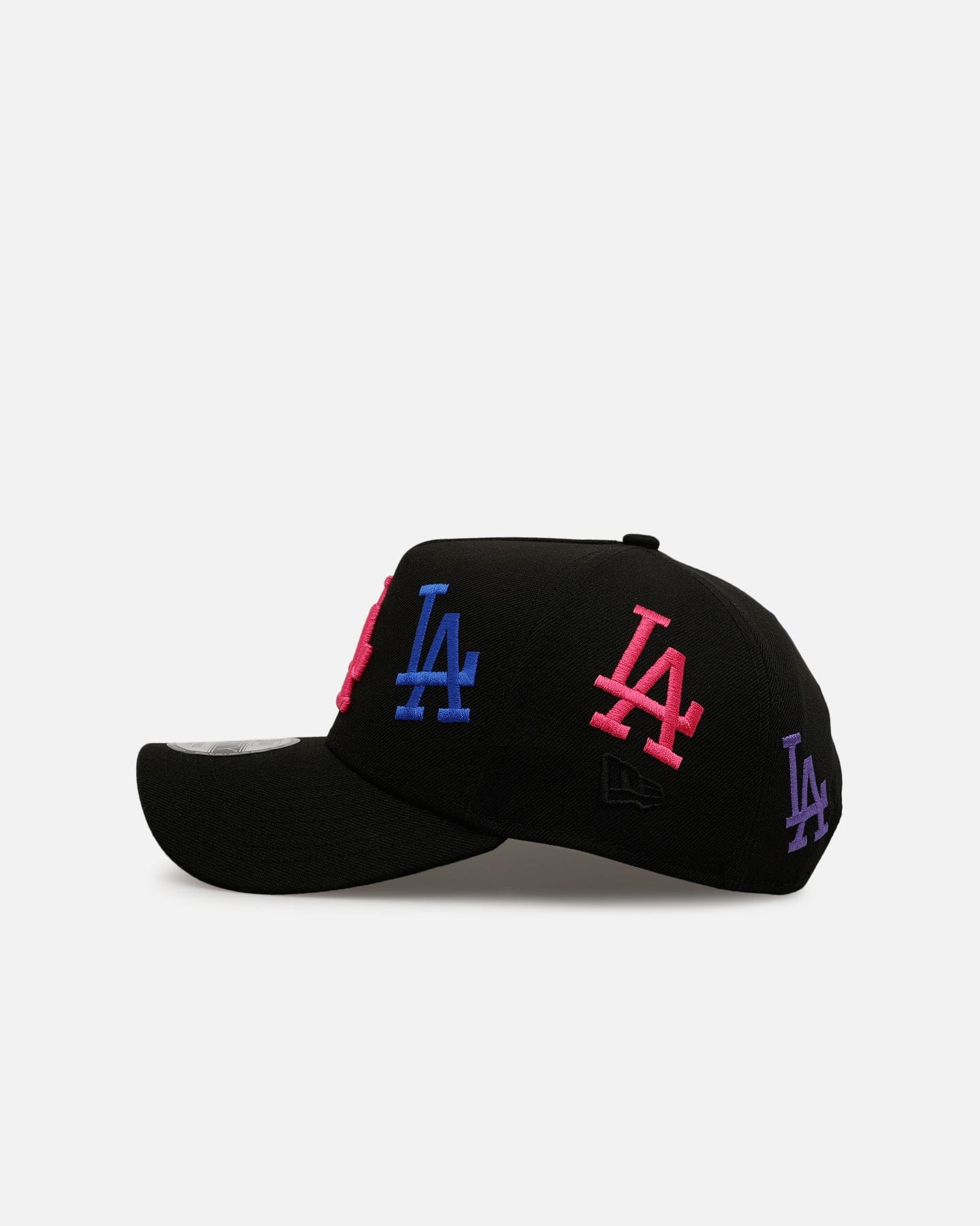 New Era Los Angeles Dodgers Dancing Logos 9FORTY A - Frame Snapback Black