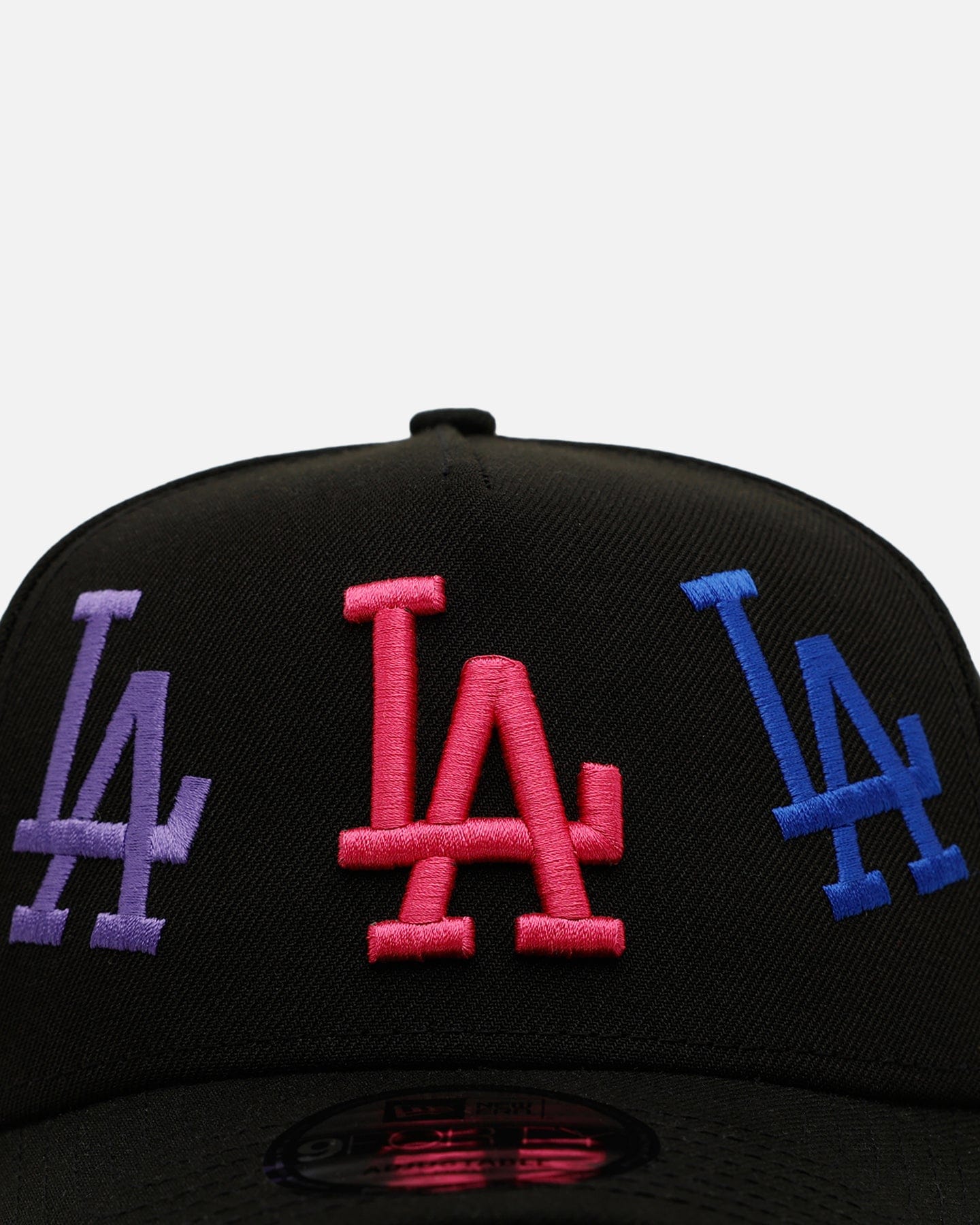 New Era Los Angeles Dodgers Dancing Logos 9FORTY A - Frame Snapback Black