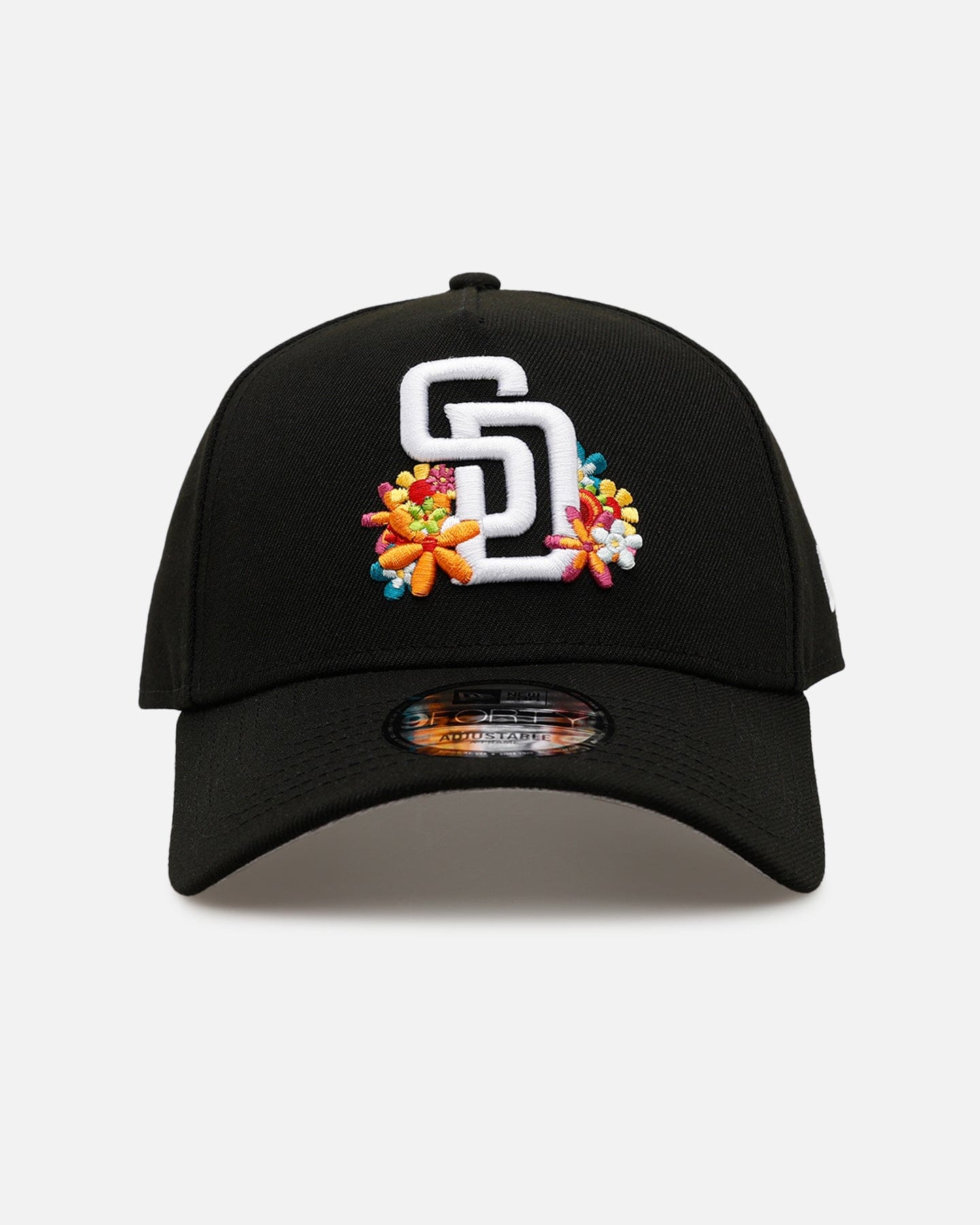 New Era San Diego Padres Summer Flowers 9FORTY A - Frame Snapback Black