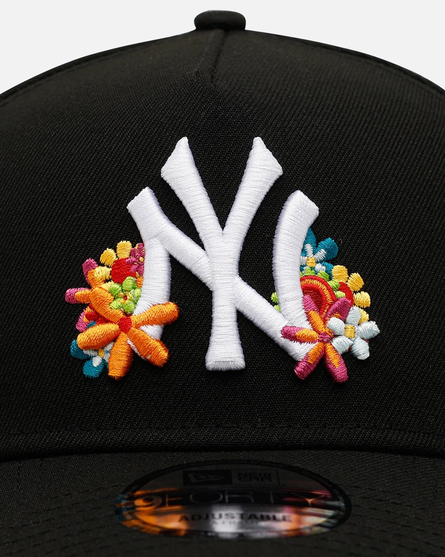 New Era New York Yankees Summer Flowers 9FORTY A - Frame Snapback Black