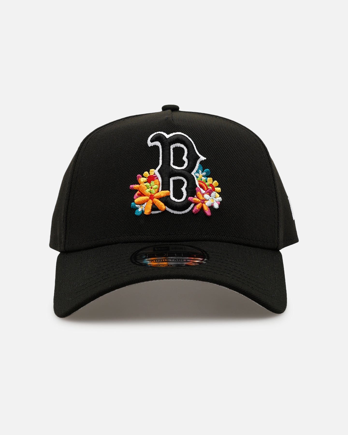 New Era Boston Red Sox Summer Flowers 9FORTY A - Frame Snapback Black