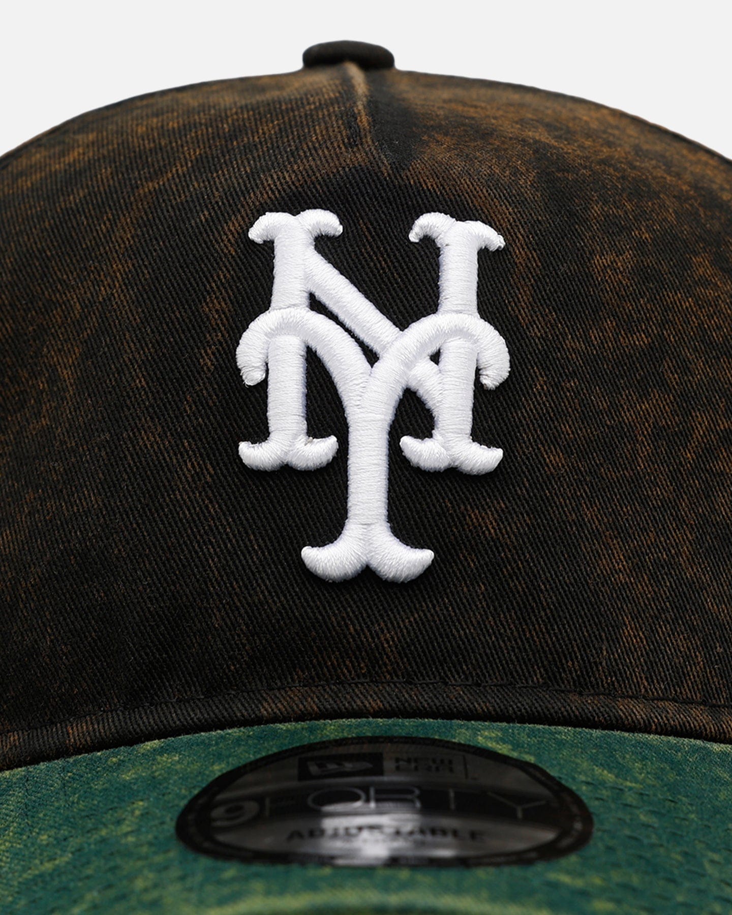 New Era New York Mets Washed Green 2.0 9FORTY A - Frame Snapback Black/Green