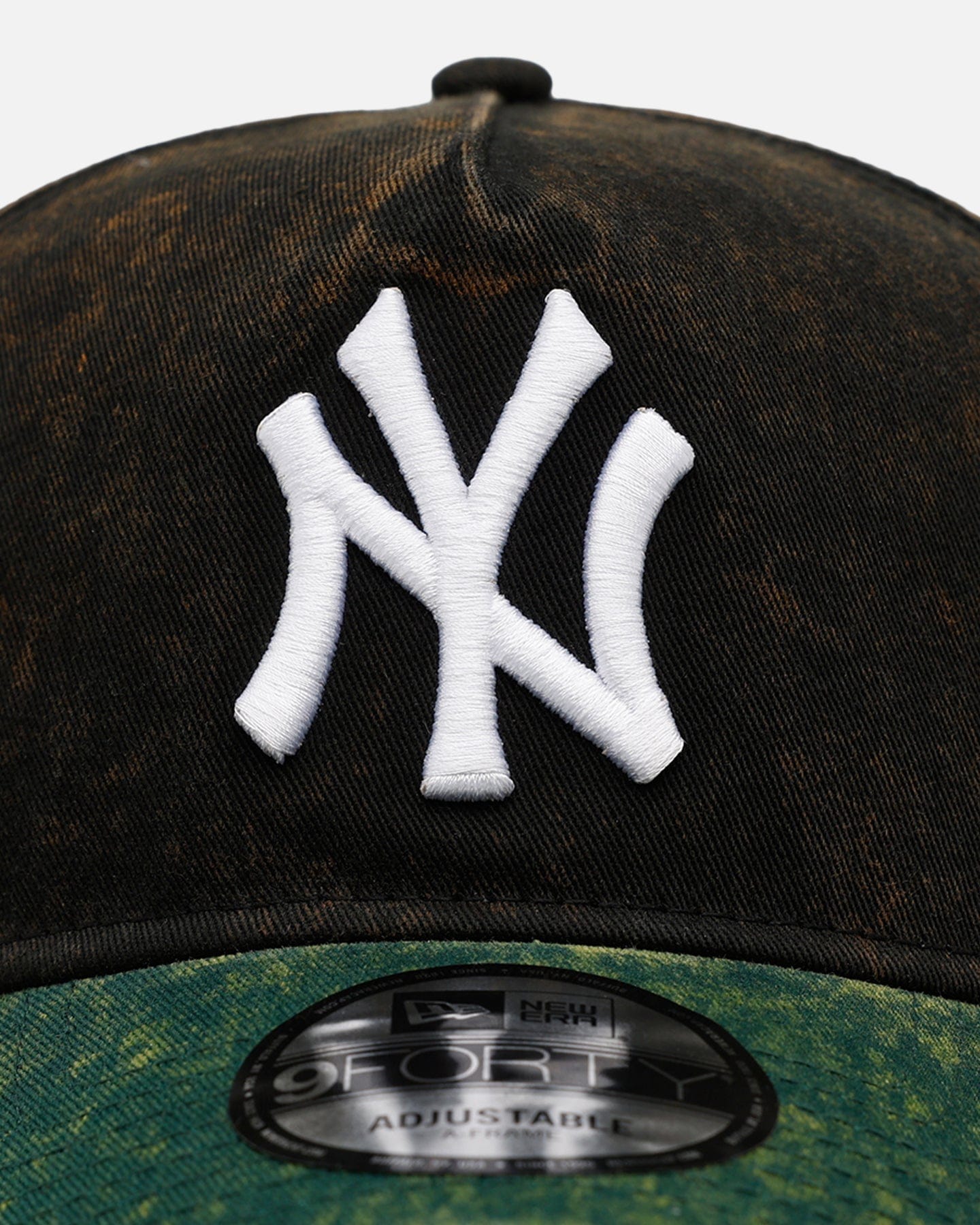 New Era New York Yankees Washed Green 2.0 9FORTY A - Frame Snapback Black/Green