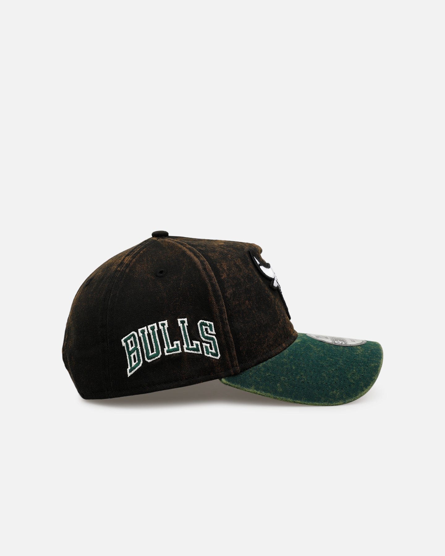 New Era Chicago Bulls Washed Green 2.0 9FORTY A - Frame Snapback Black/Green