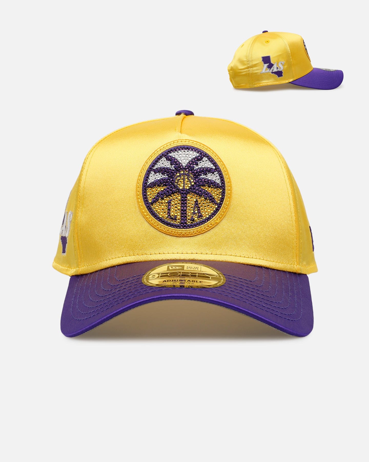 New Era Los Angeles Sparks Draft 9FORTY A - Frame Snapback Official Team Color
