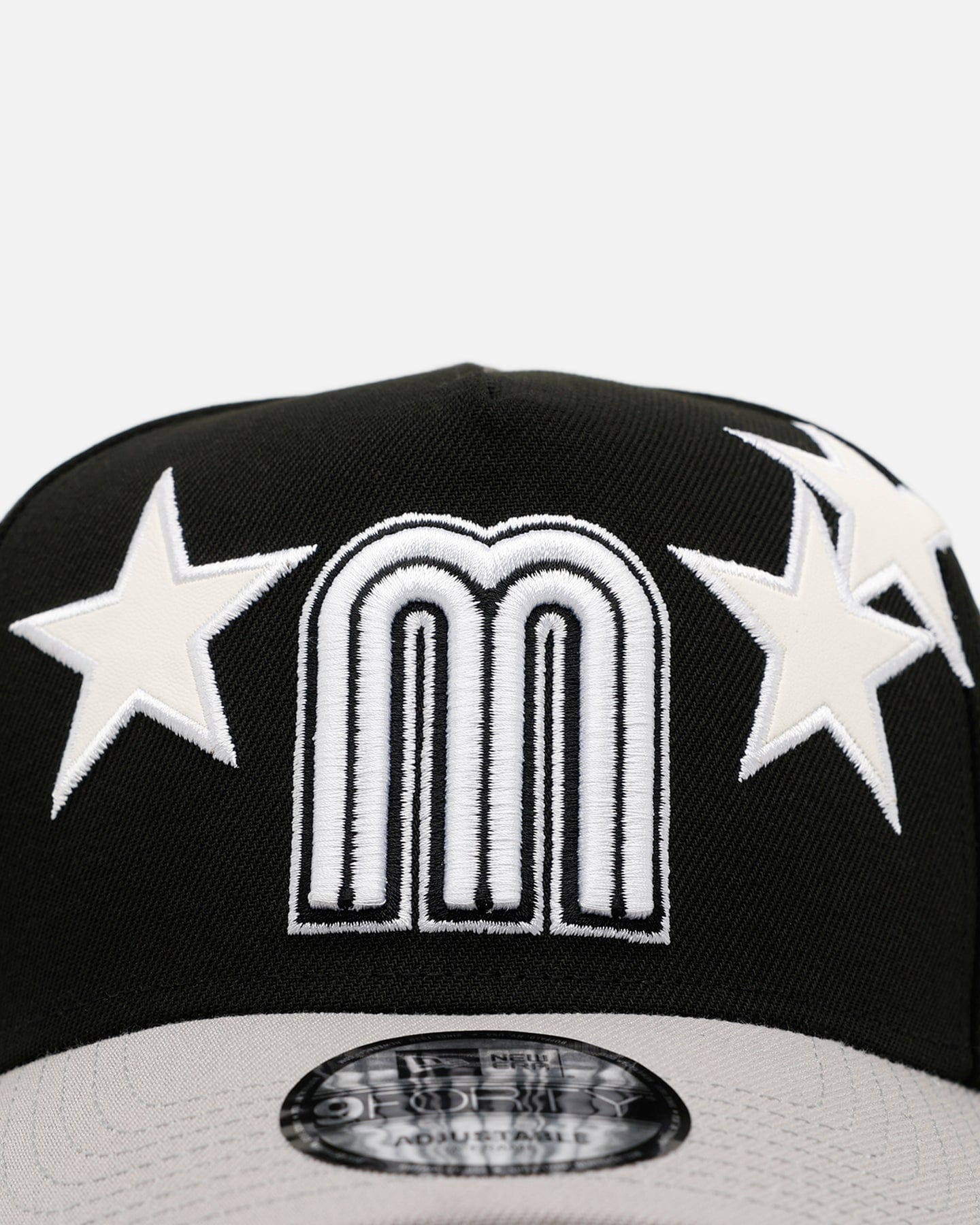 New Era Mexico National Baseball Team Stars 9FORTY A - Frame Snapback Black/Grey