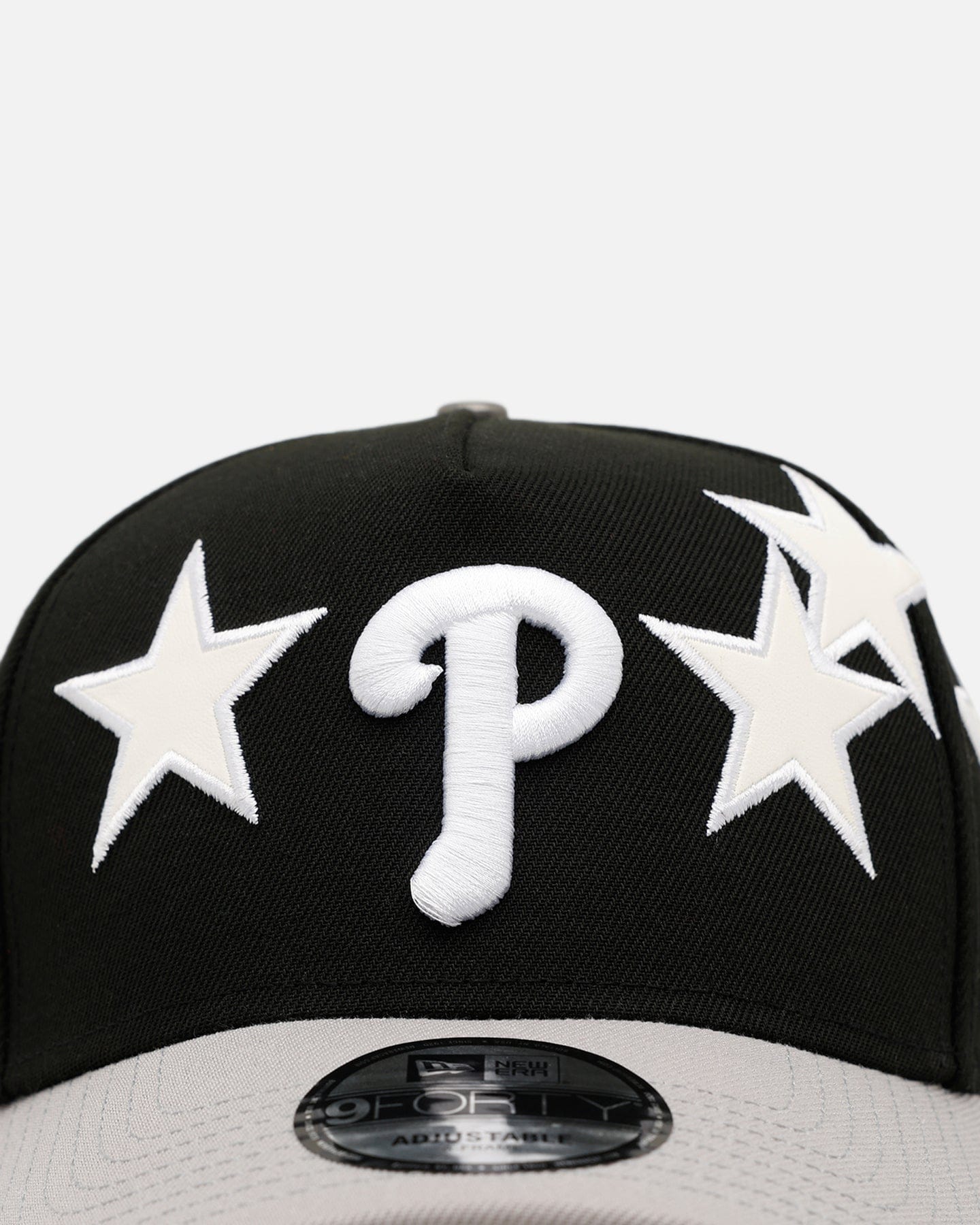 New Era Philadelphia Phillies Stars 9FORTY A - Frame Snapback Black/Grey