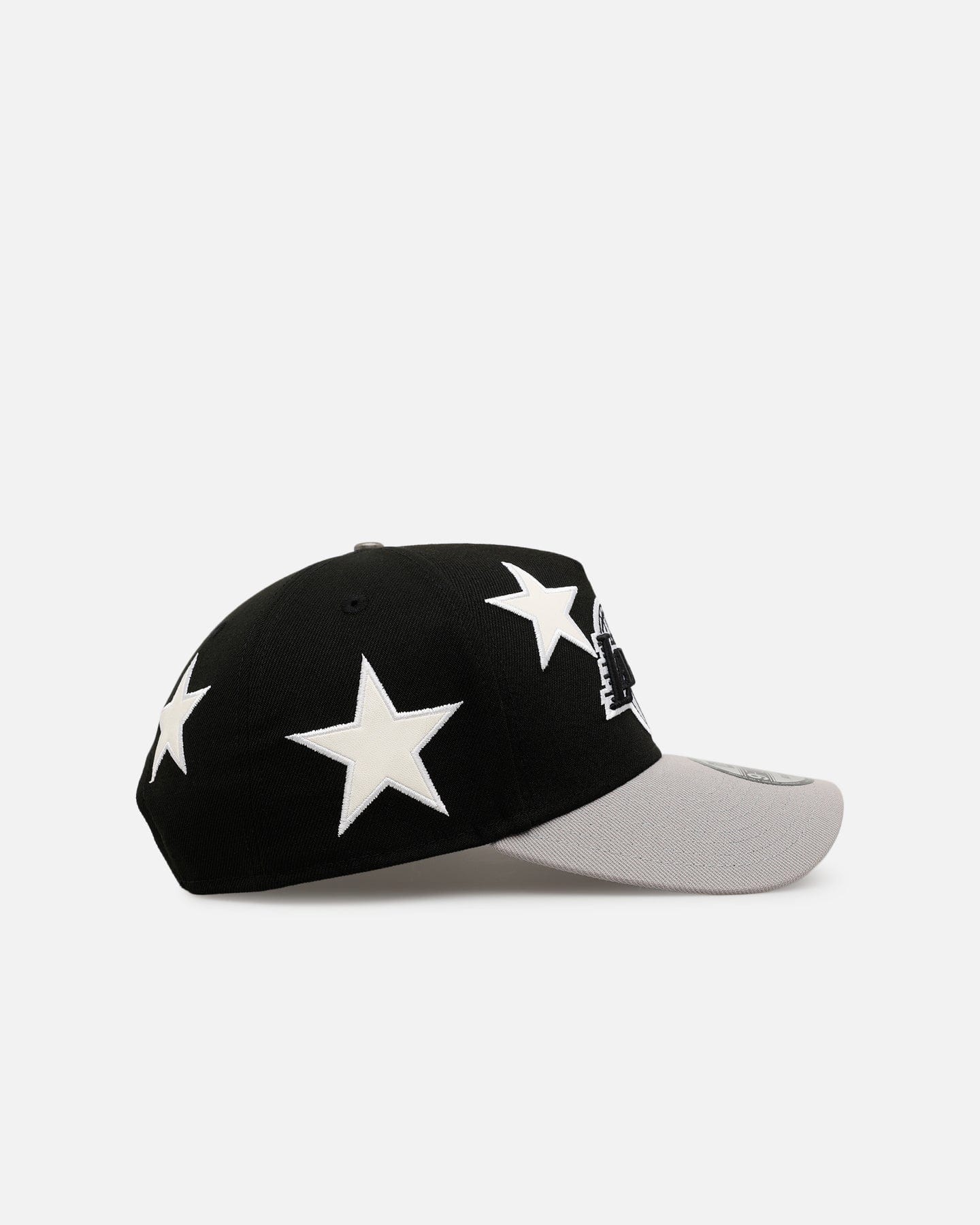 New Era Los Angeles Lakers Stars 9FORTY A - Frame Snapback Black/Grey