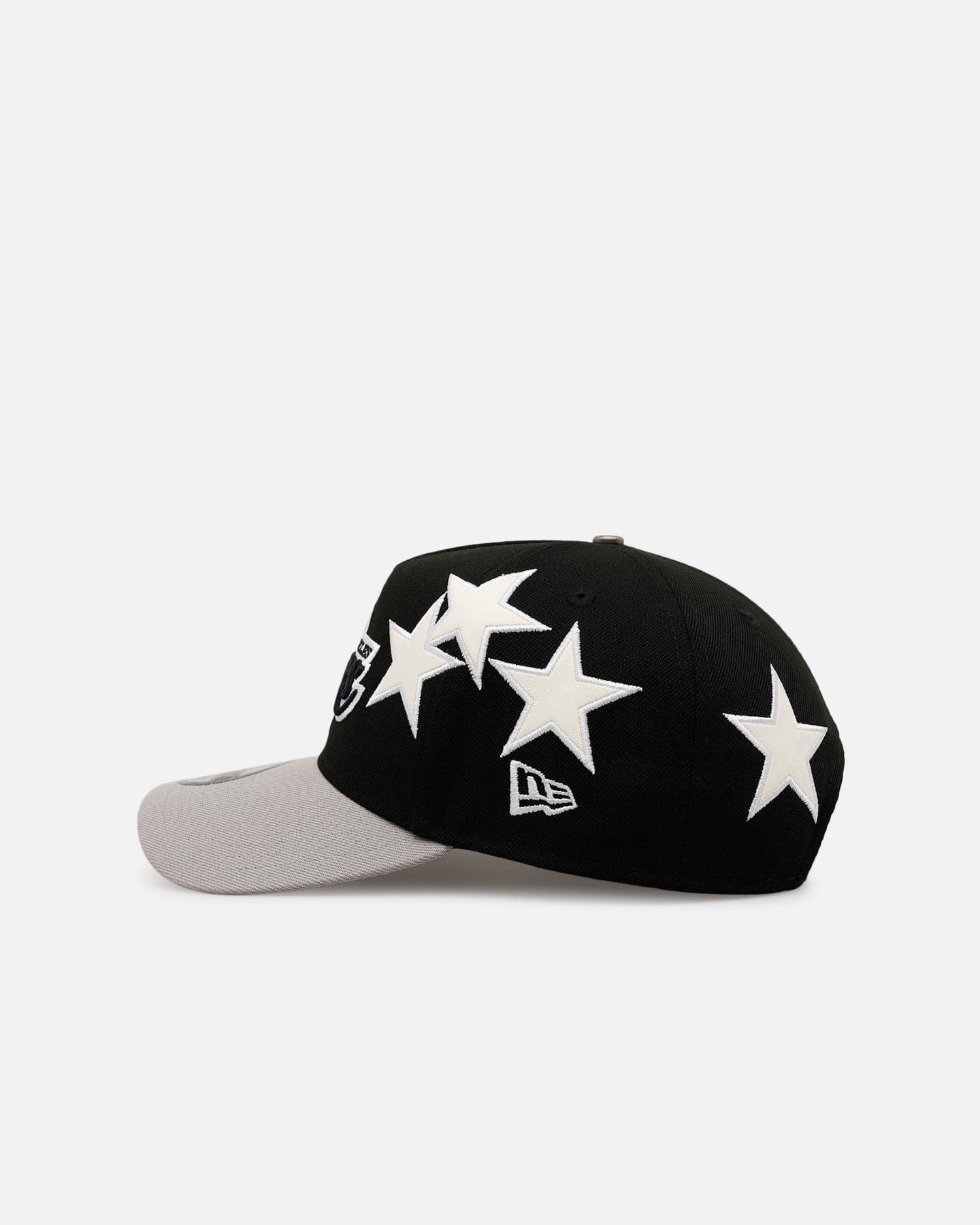 New Era Los Angeles Lakers Stars 9FORTY A - Frame Snapback Black/Grey