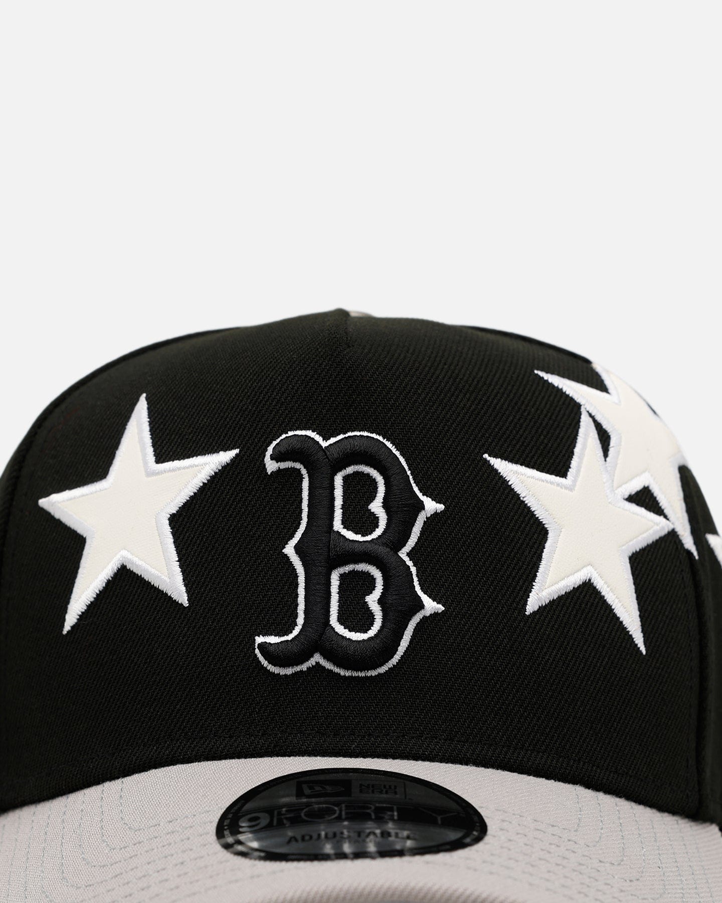 New Era Boston Red Sox Stars 9FORTY A - Frame Snapback Black/Grey