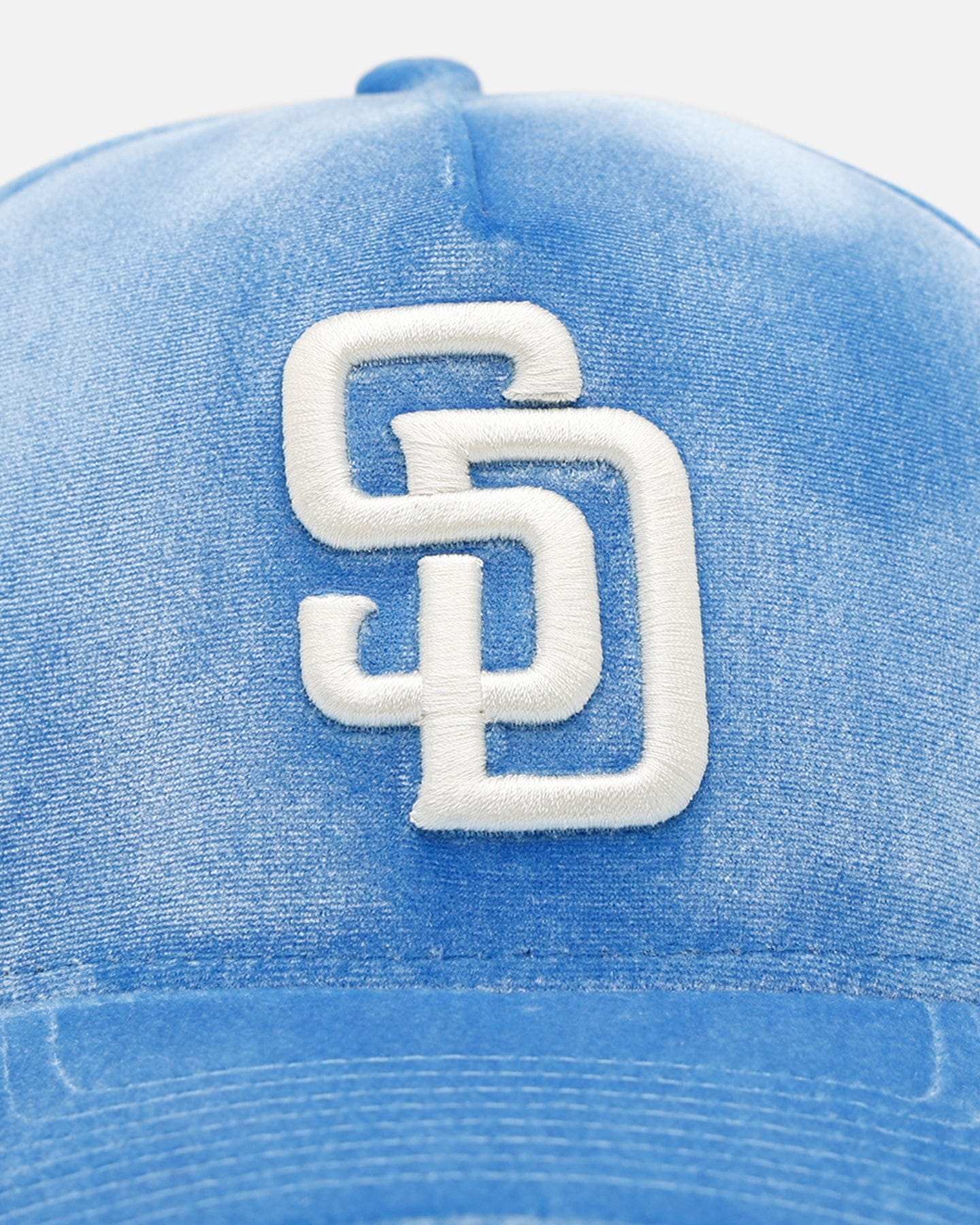 New Era San Diego Padres Sky Velvet 9FORTY A - Frame Snapback Sky Blue