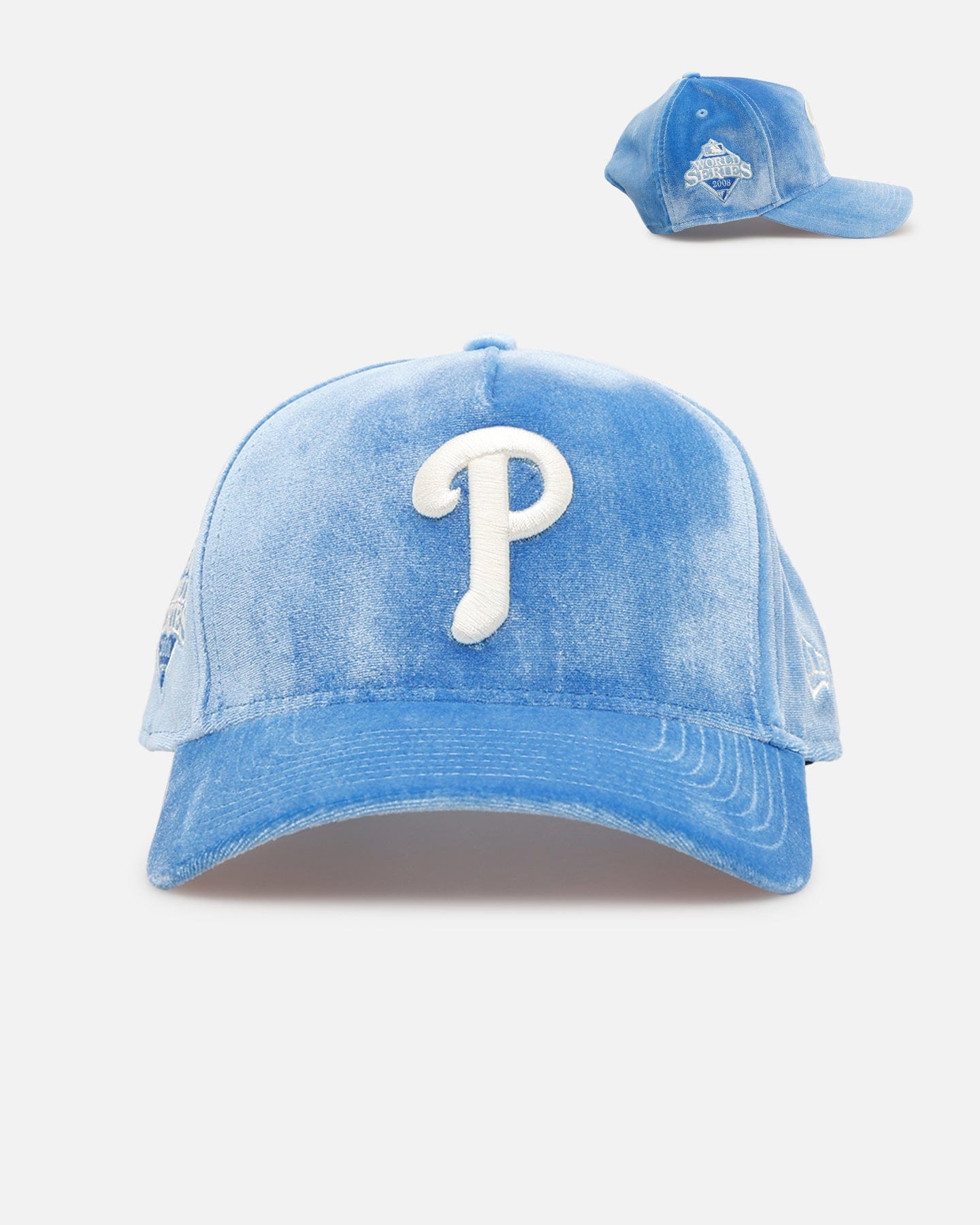 New Era Philadelphia Phillies Sky Velvet 9FORTY A - Frame Snapback Sky Blue
