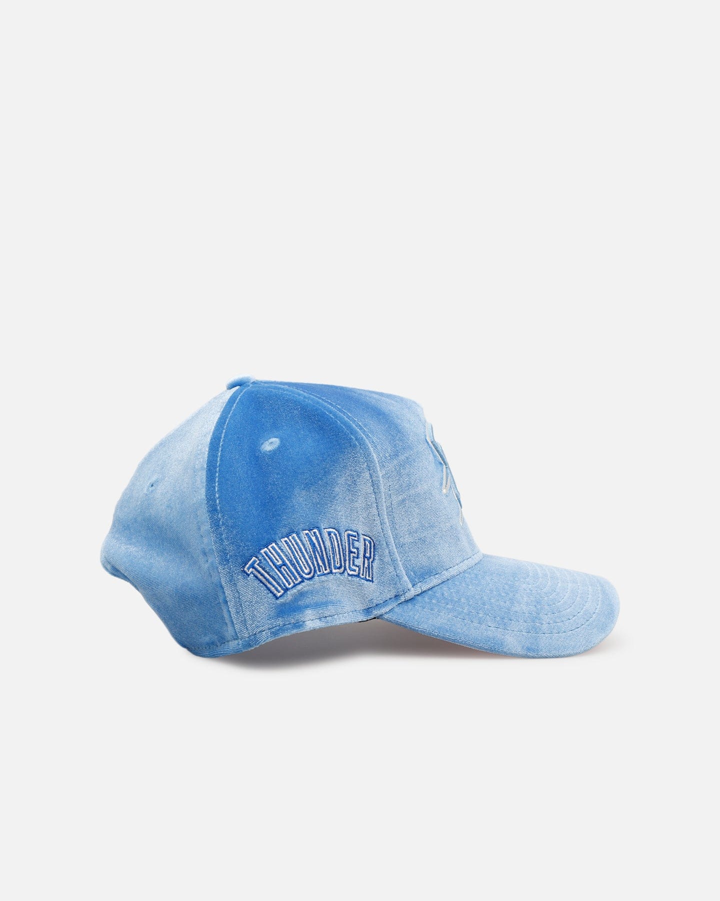 New Era Oklahoma City Thunder Sky Velvet 9FORTY A - Frame Snapback Sky Blue