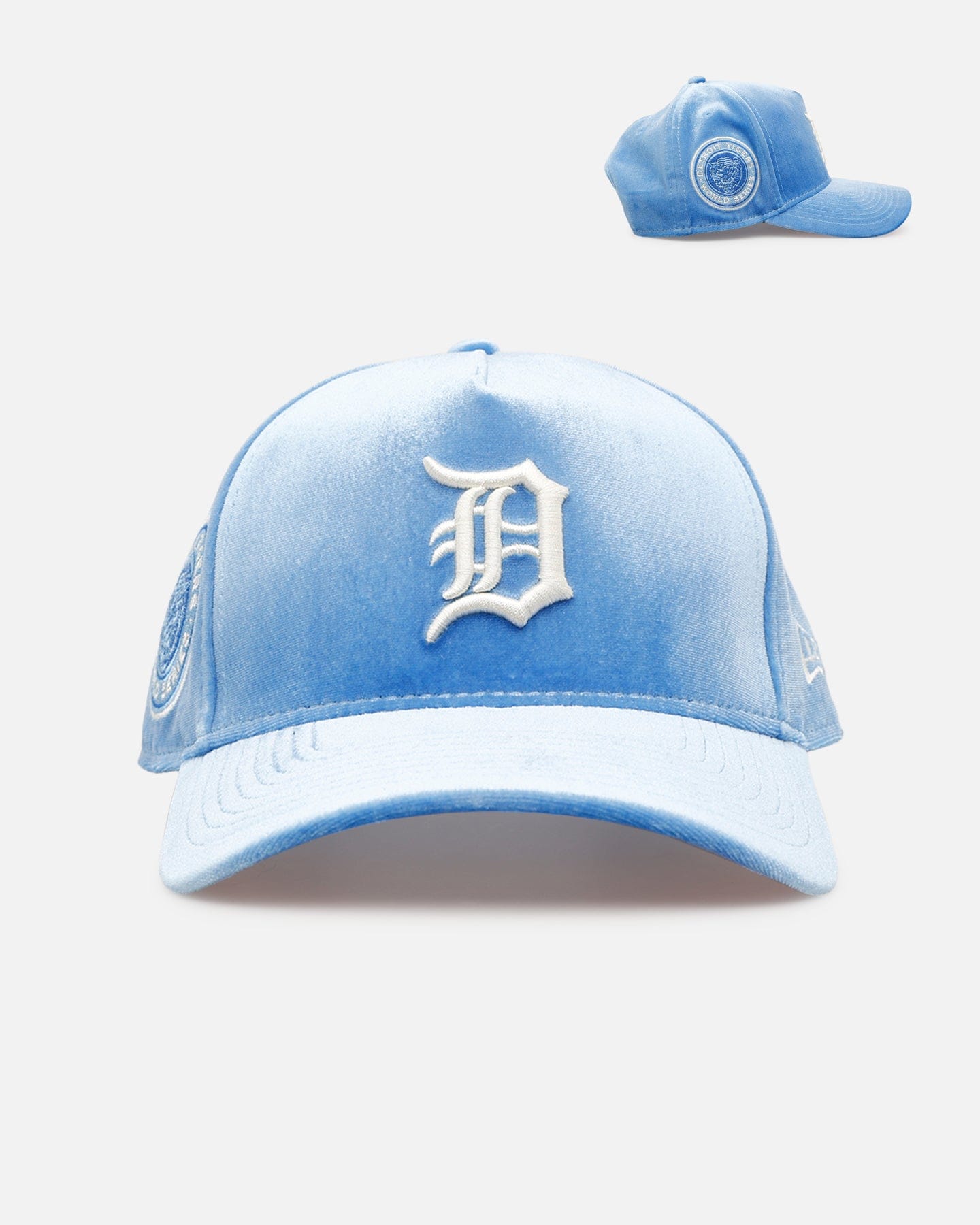 New Era Detroit Tigers Sky Velvet 9FORTY A - Frame Snapback Sky Blue