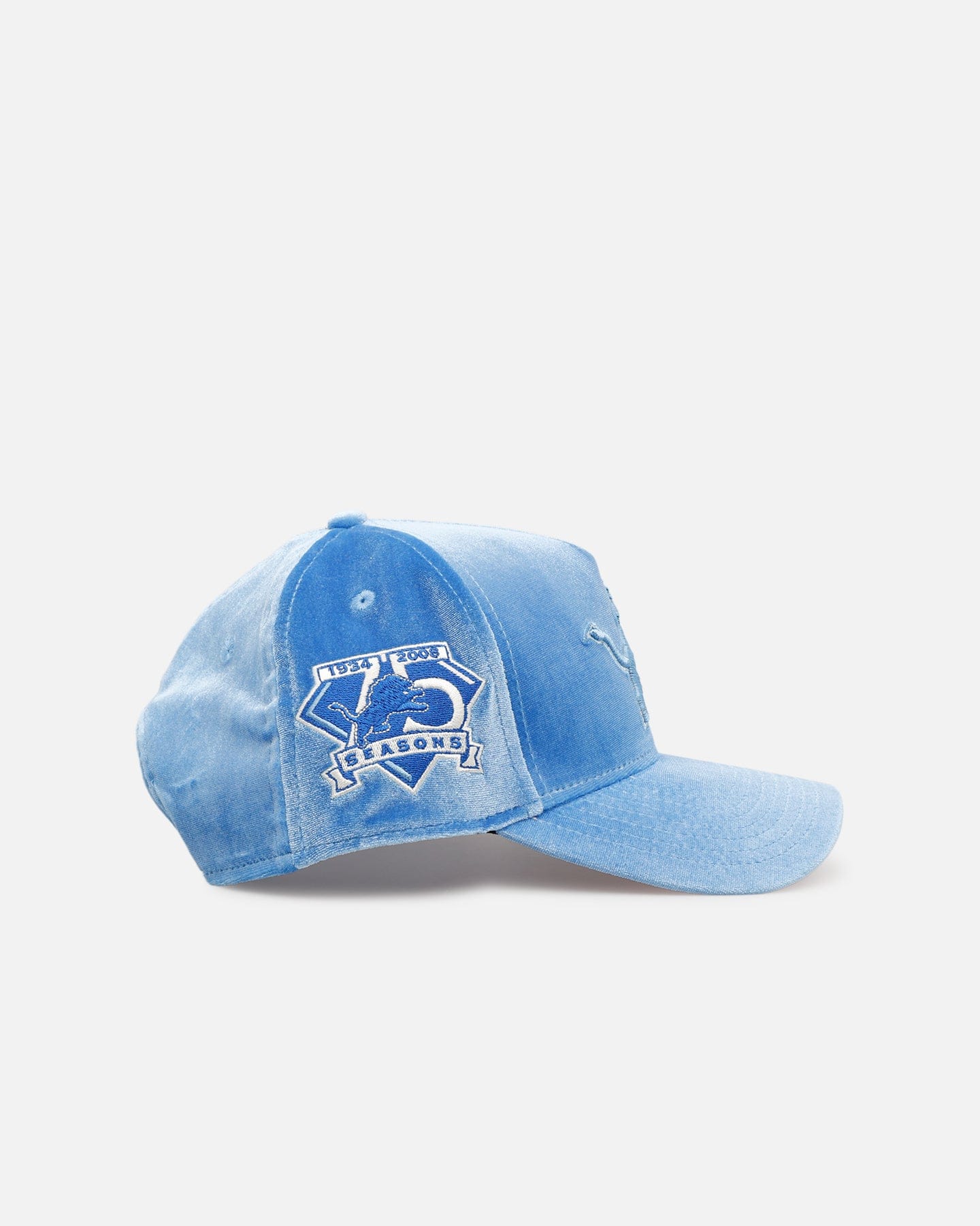 New Era Detroit Lions Sky Velvet 9FORTY A - Frame Snapback Sky Blue