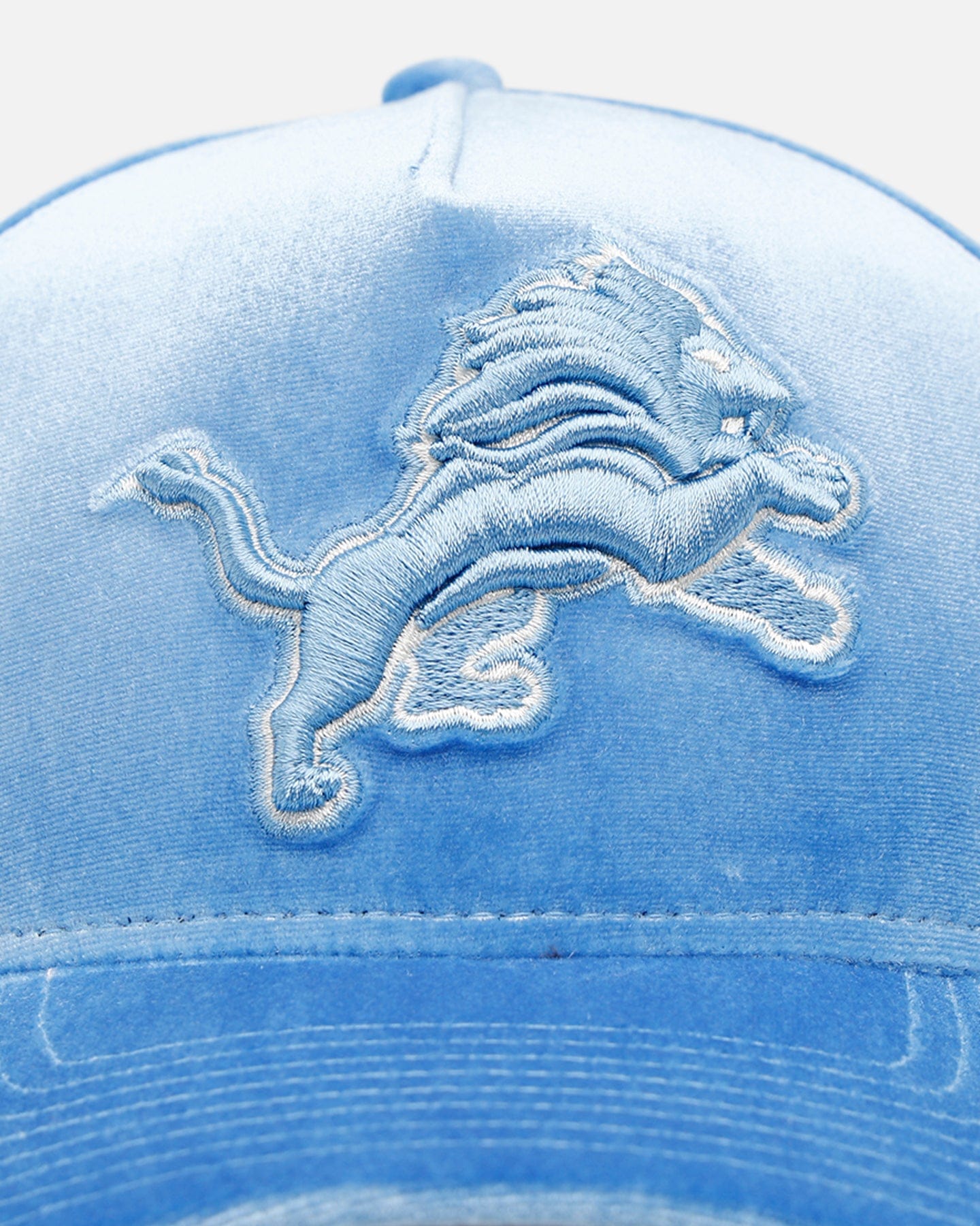 New Era Detroit Lions Sky Velvet 9FORTY A - Frame Snapback Sky Blue