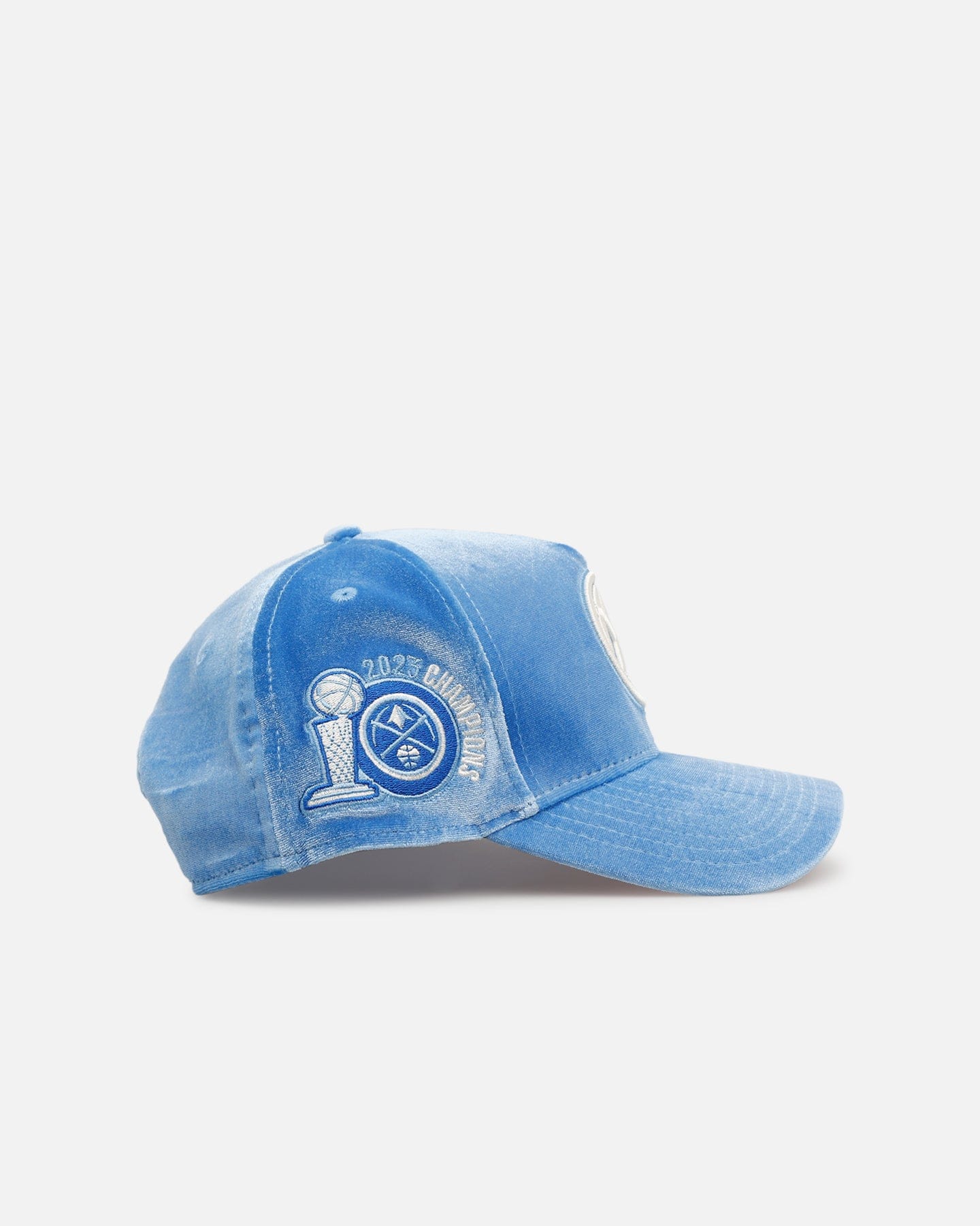 New Era Denver Nuggets Sky Velvet 9FORTY A - Frame Snapback Sky Blue