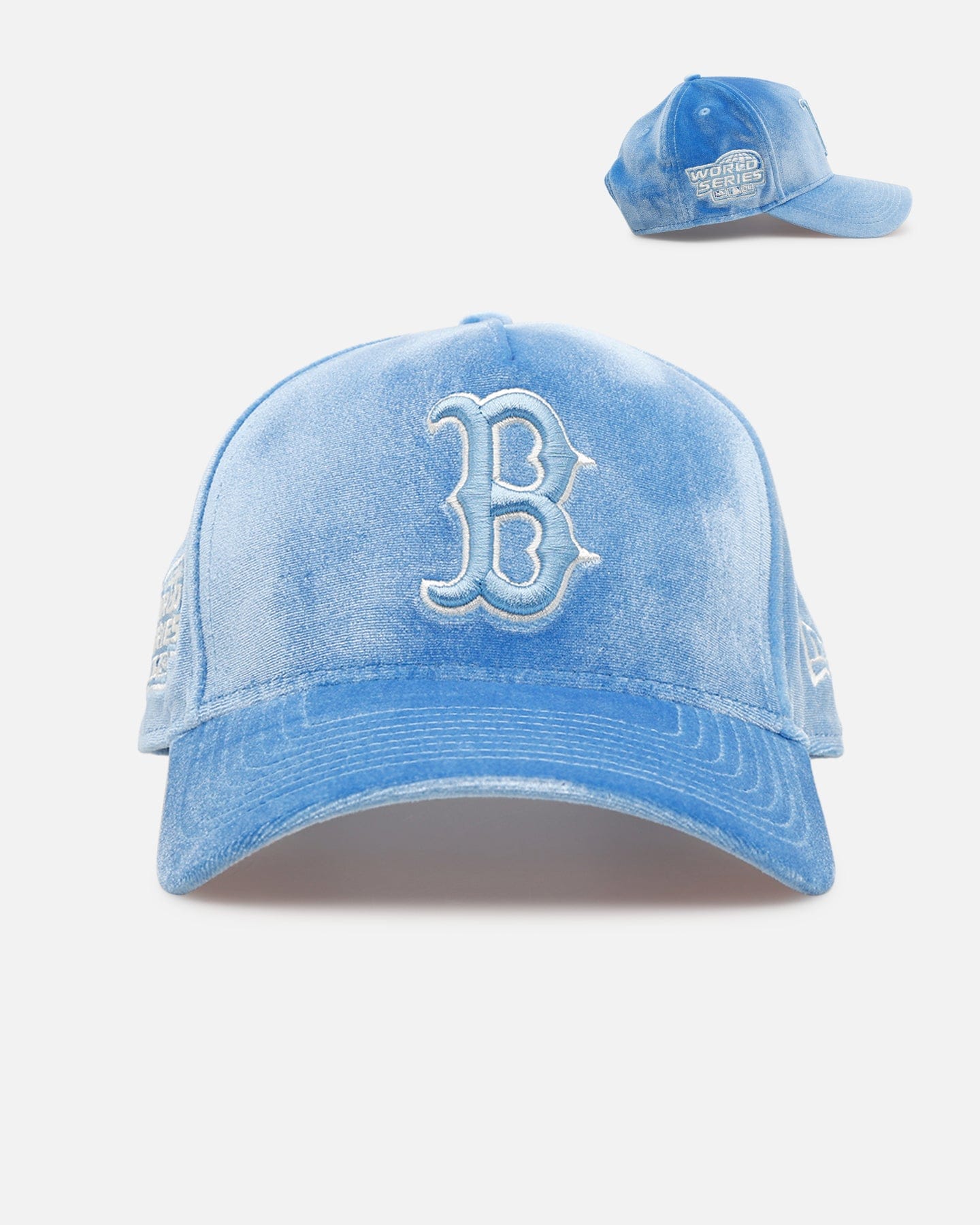 New Era Boston Red Sox Sky Velvet 9FORTY A - Frame Snapback Sky Blue
