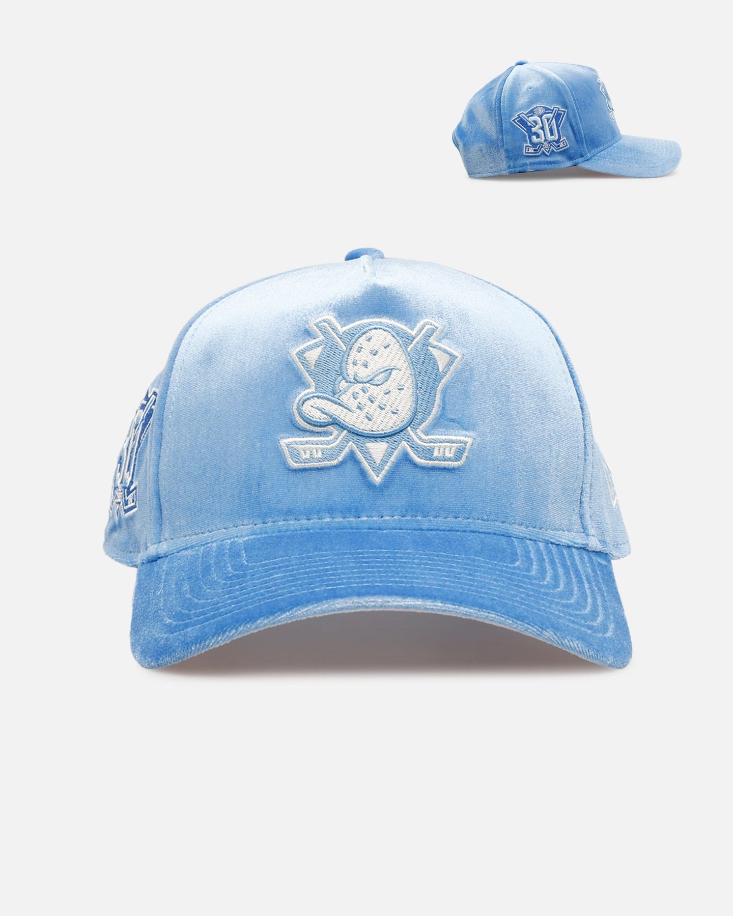 New Era Anaheim Ducks Sky Velvet 9FORTY A - Frame Snapback Sky Blue