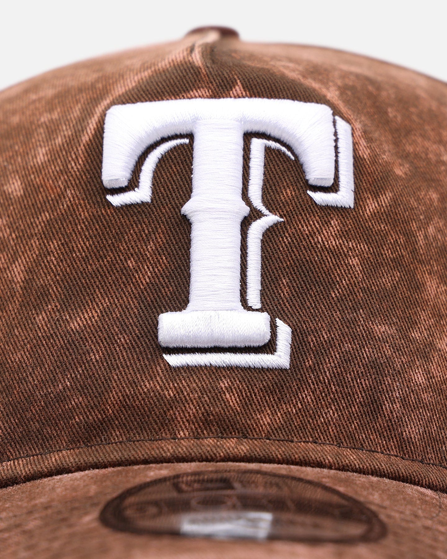 New Era Texas Rangers Washed Walnut 9FORTY A - Frame Snapback Walnut