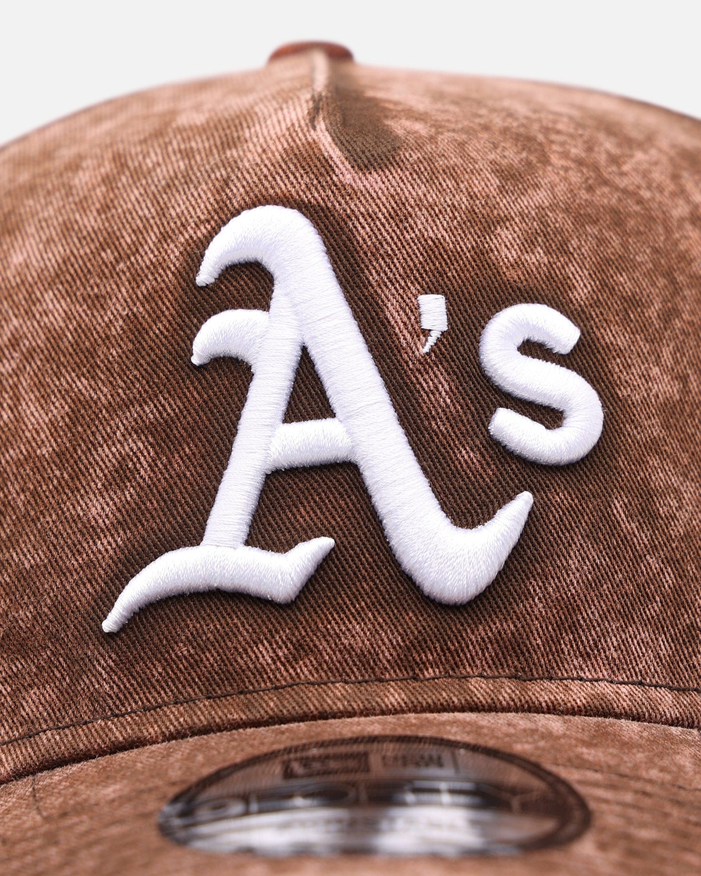 New Era Oakland Athletics Washed Walnut 9FORTY A - Frame Snapback Walnut