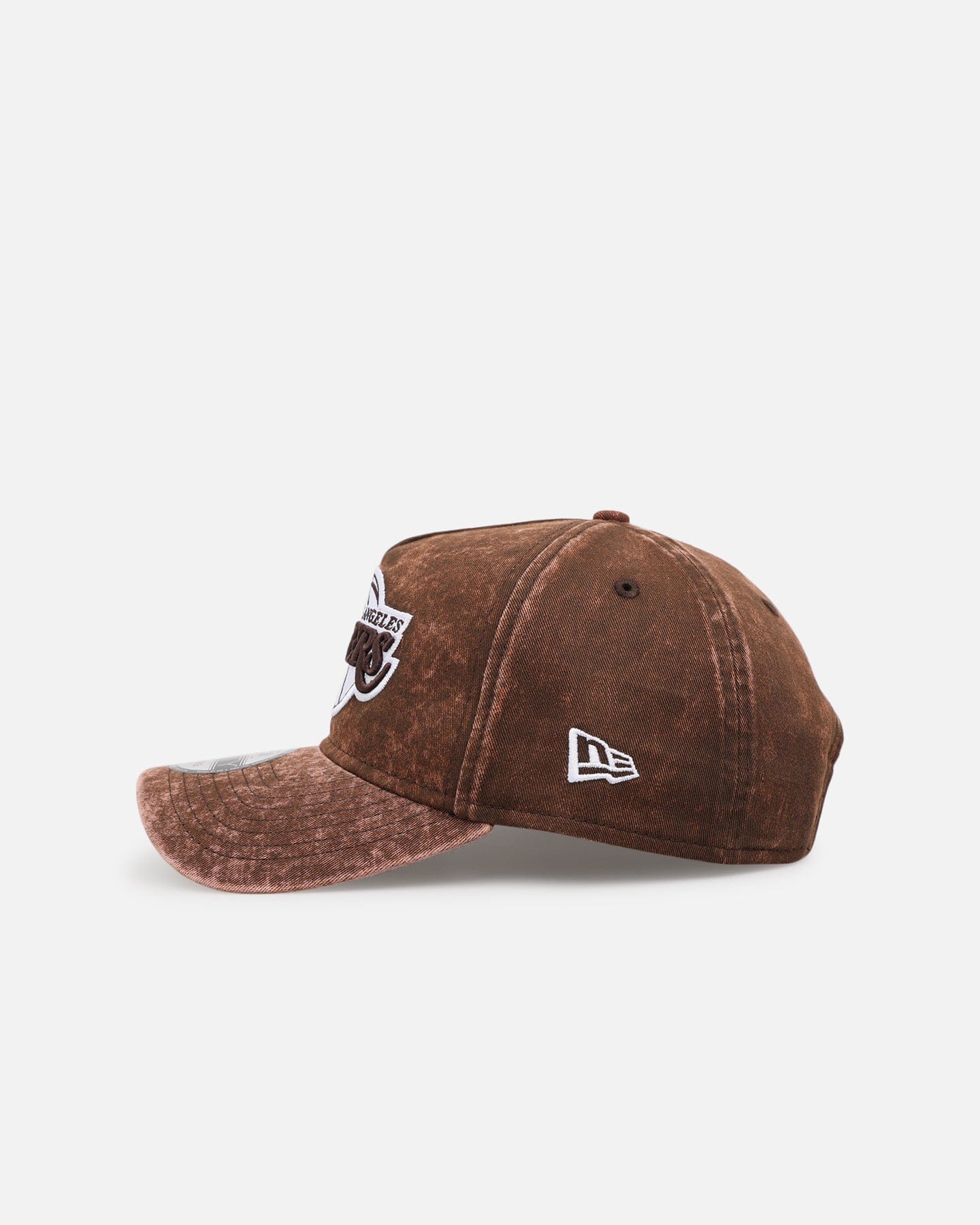 New Era Los Angeles Lakers Washed Walnut 9FORTY A - Frame Snapback Walnut