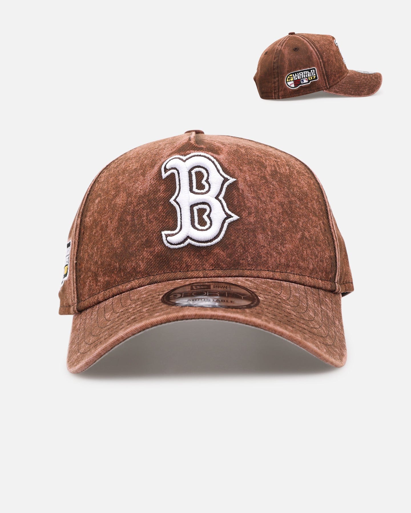 New Era Boston Red Sox Washed Walnut 9FORTY A - Frame Snapback Walnut