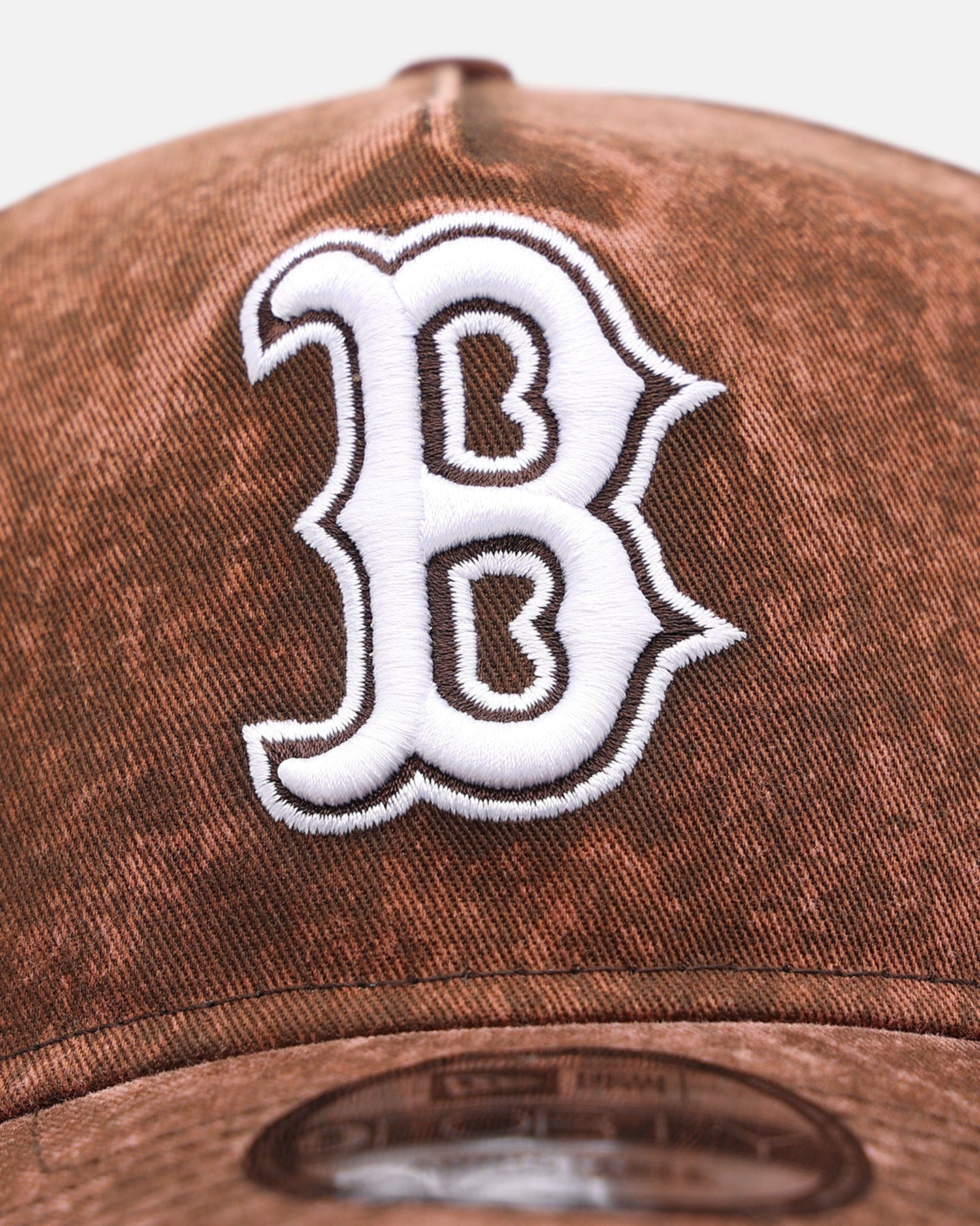 New Era Boston Red Sox Washed Walnut 9FORTY A - Frame Snapback Walnut