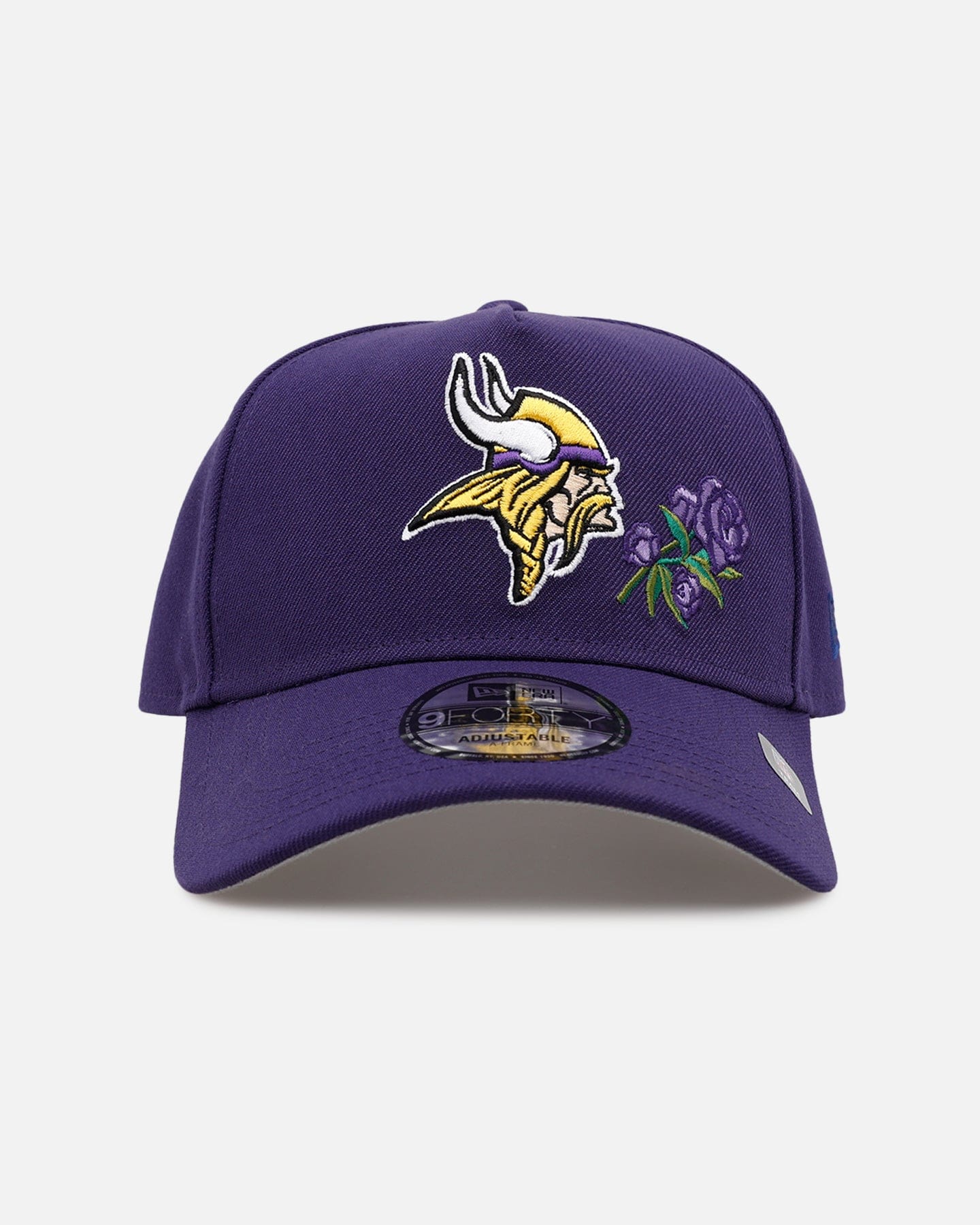 New Era Minnesota Vikings Purple Rose 9FORTY A - Frame Snapback Purple